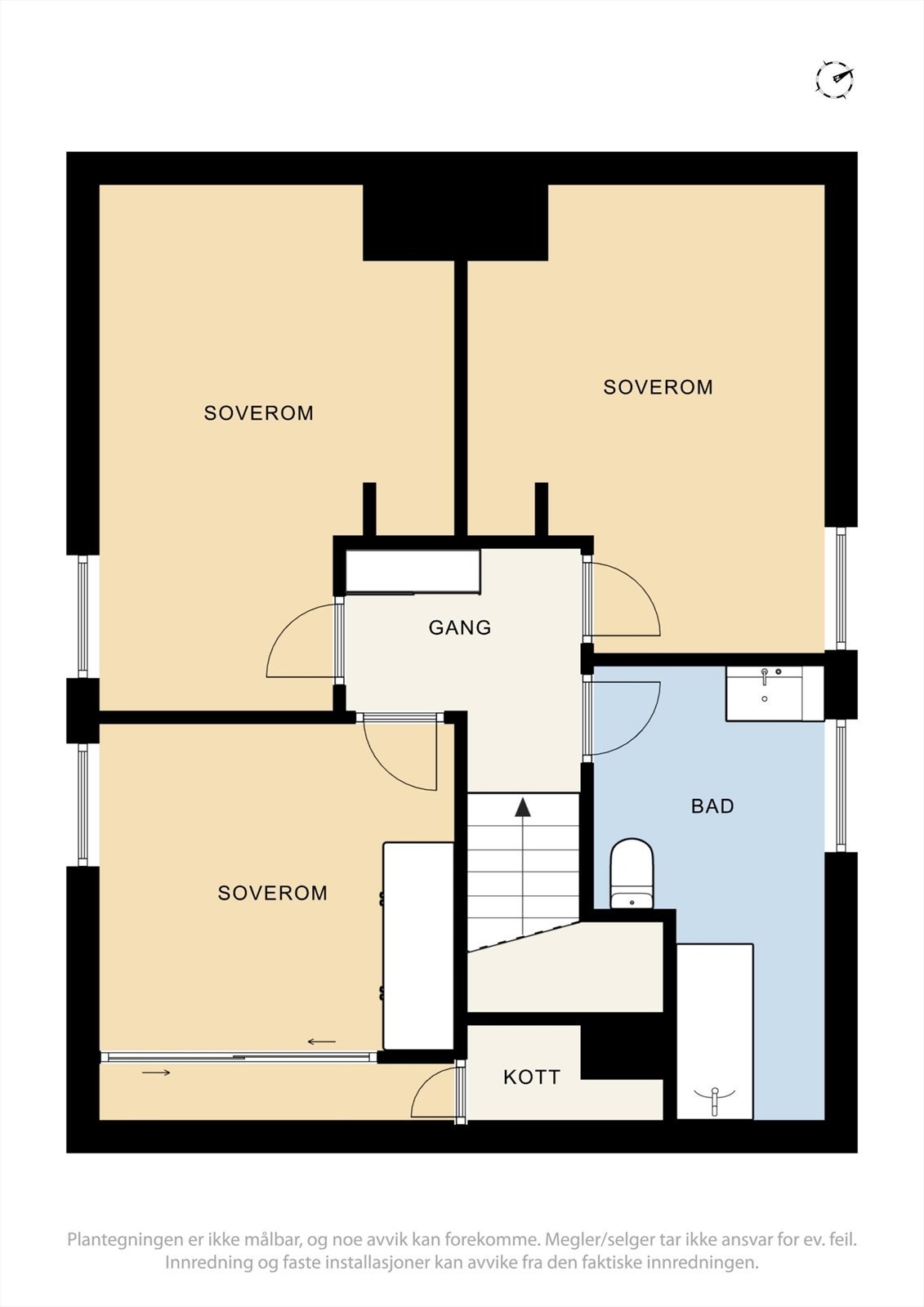 Plantegning 2. etasje. Galleribilde