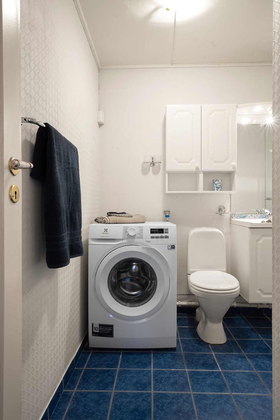 Det er opplegg for vaskemaskin, som gjør hverdagslogistikken enklere. Galleribilde