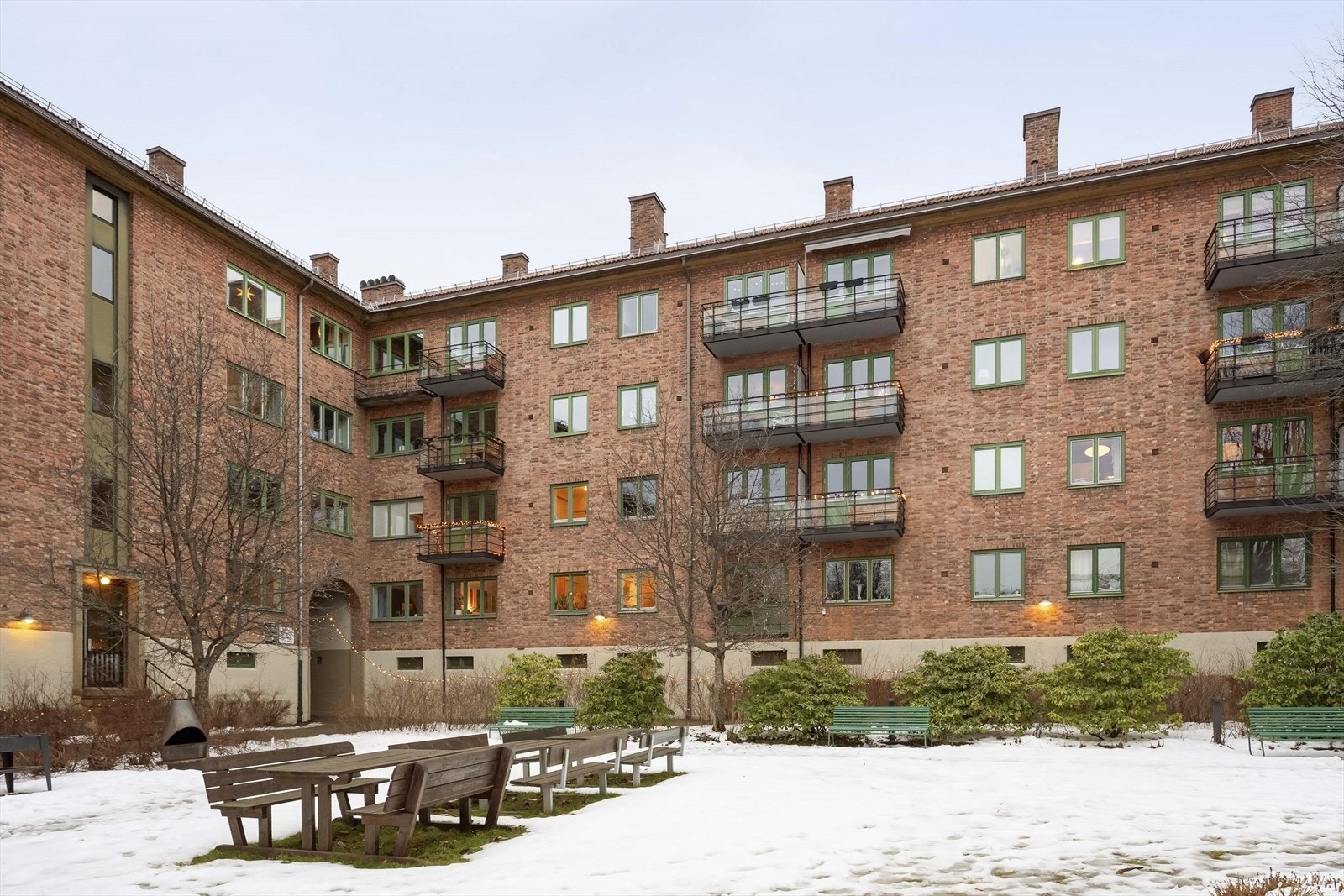 Leiligheten ligger flott til i 4.etasje! Galleribilde