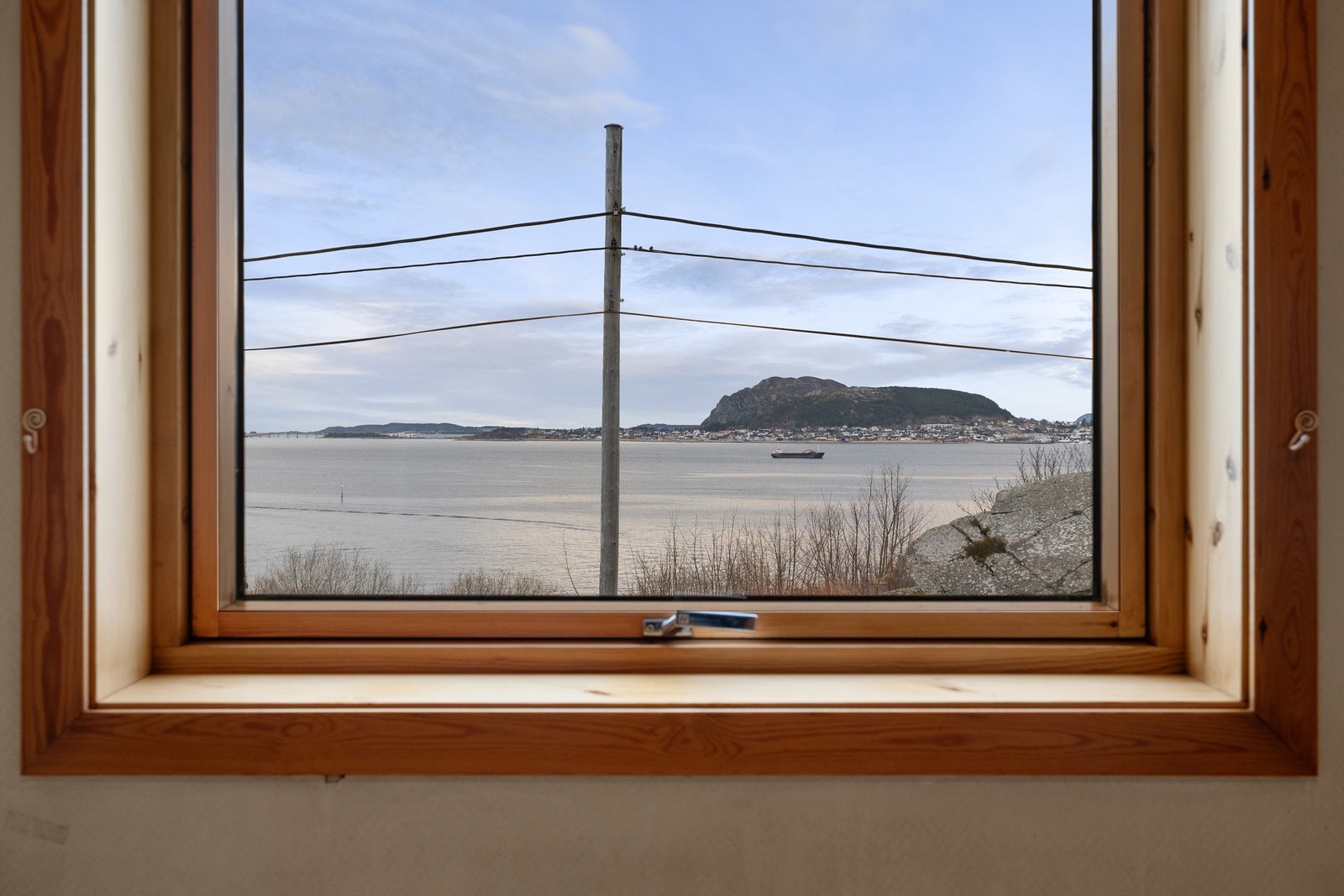 Utsikt fra kjøkkenvindu Galleribilde