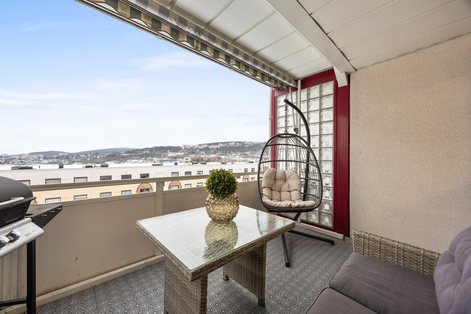 En markise gir mulighet for skjerming mot solen Galleribilde