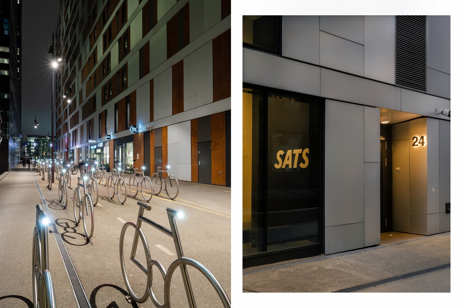 - Om ikke det er nok finner du SATS i underetasjen - Galleribilde