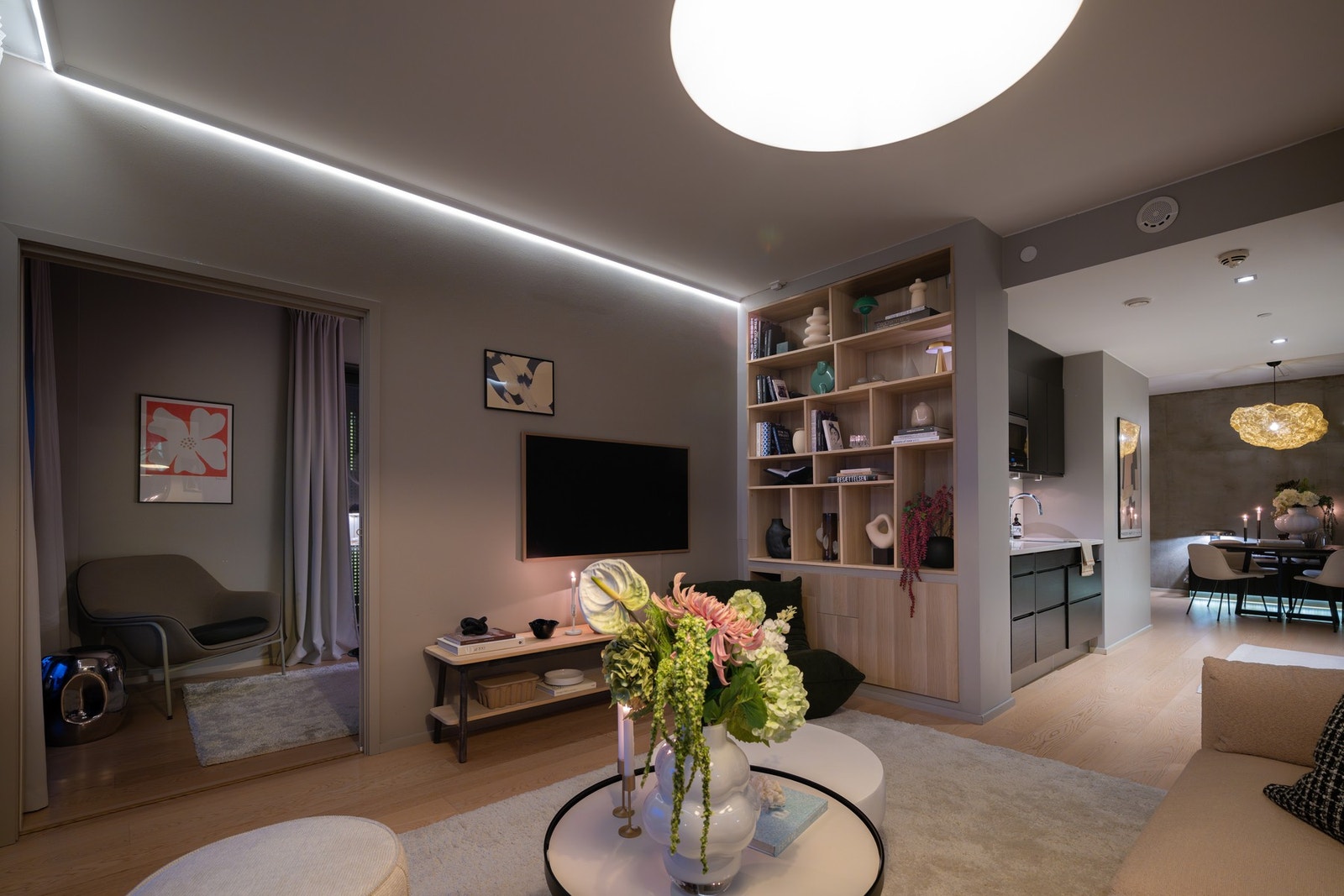 - Legg merke til den plassbygde løsningen - Galleribilde