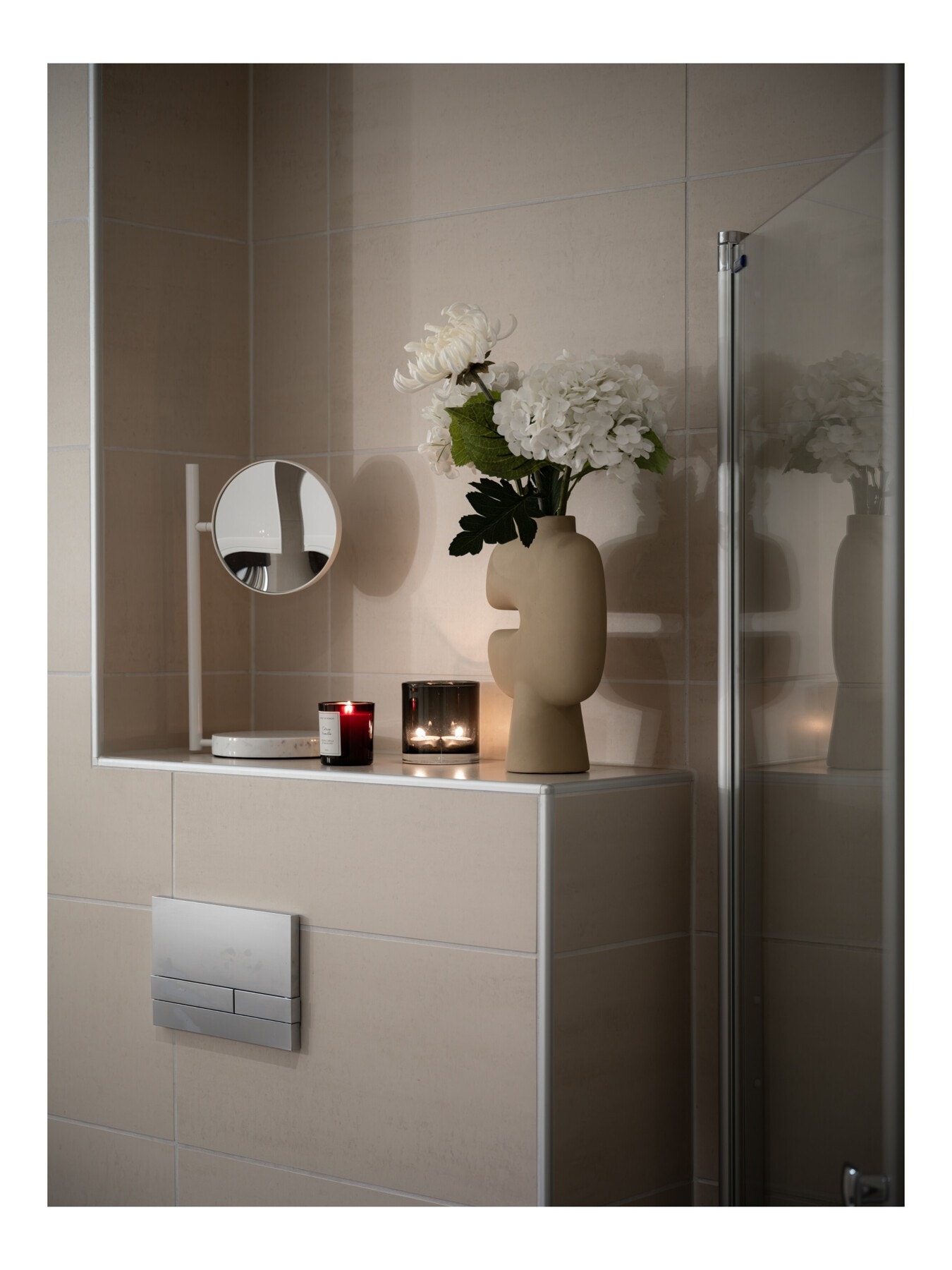 - Balansert ventilasjonsanlegg med varmegjenvinning er montert med avtrekk i bad - Galleribilde