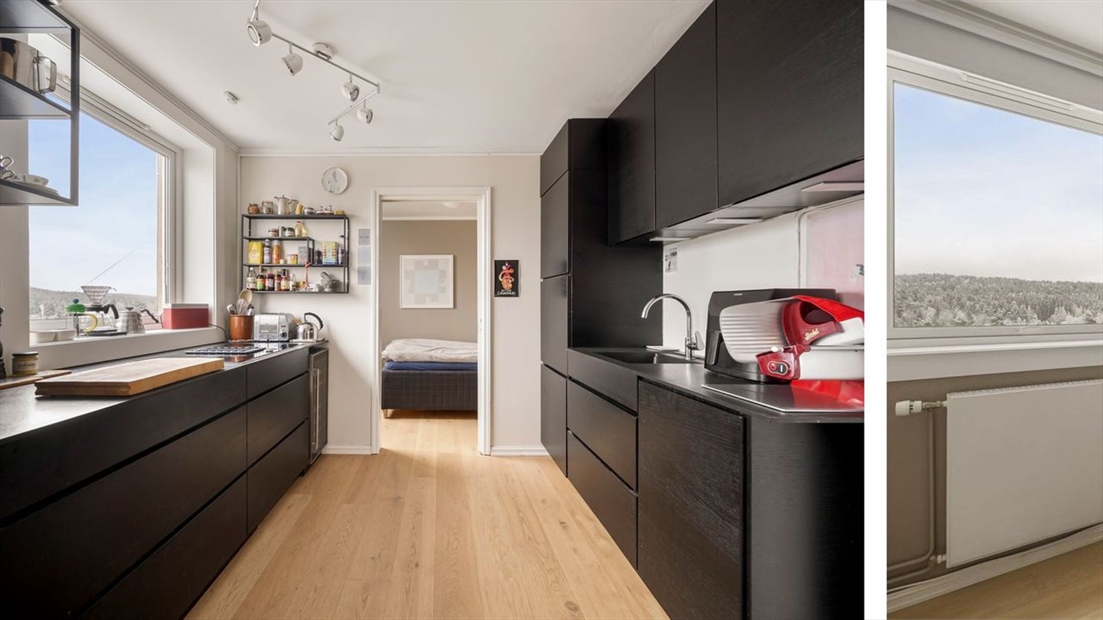 Videre adkomst til boligens andre soverom. Galleribilde