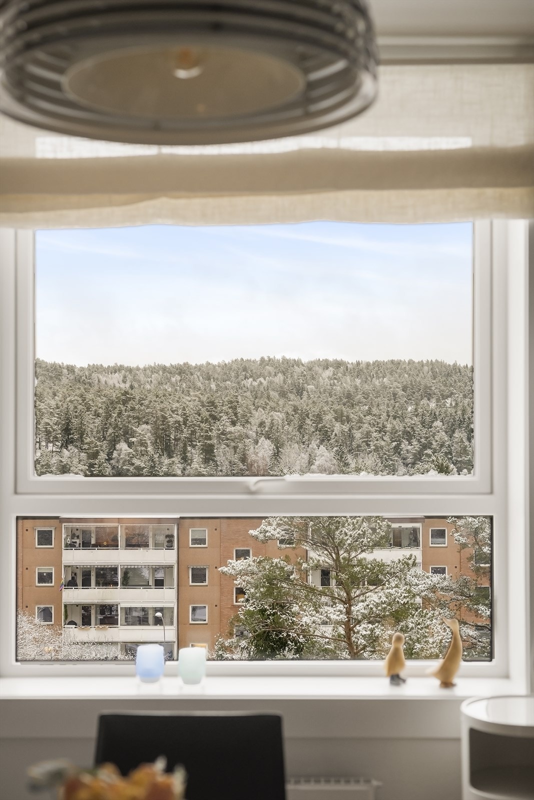 Selvfølgelig med utsyn mot Østmarka. Galleribilde