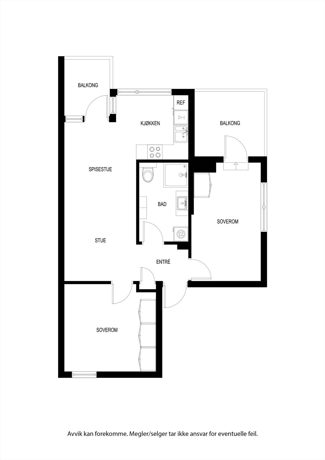 Planskisse Galleribilde