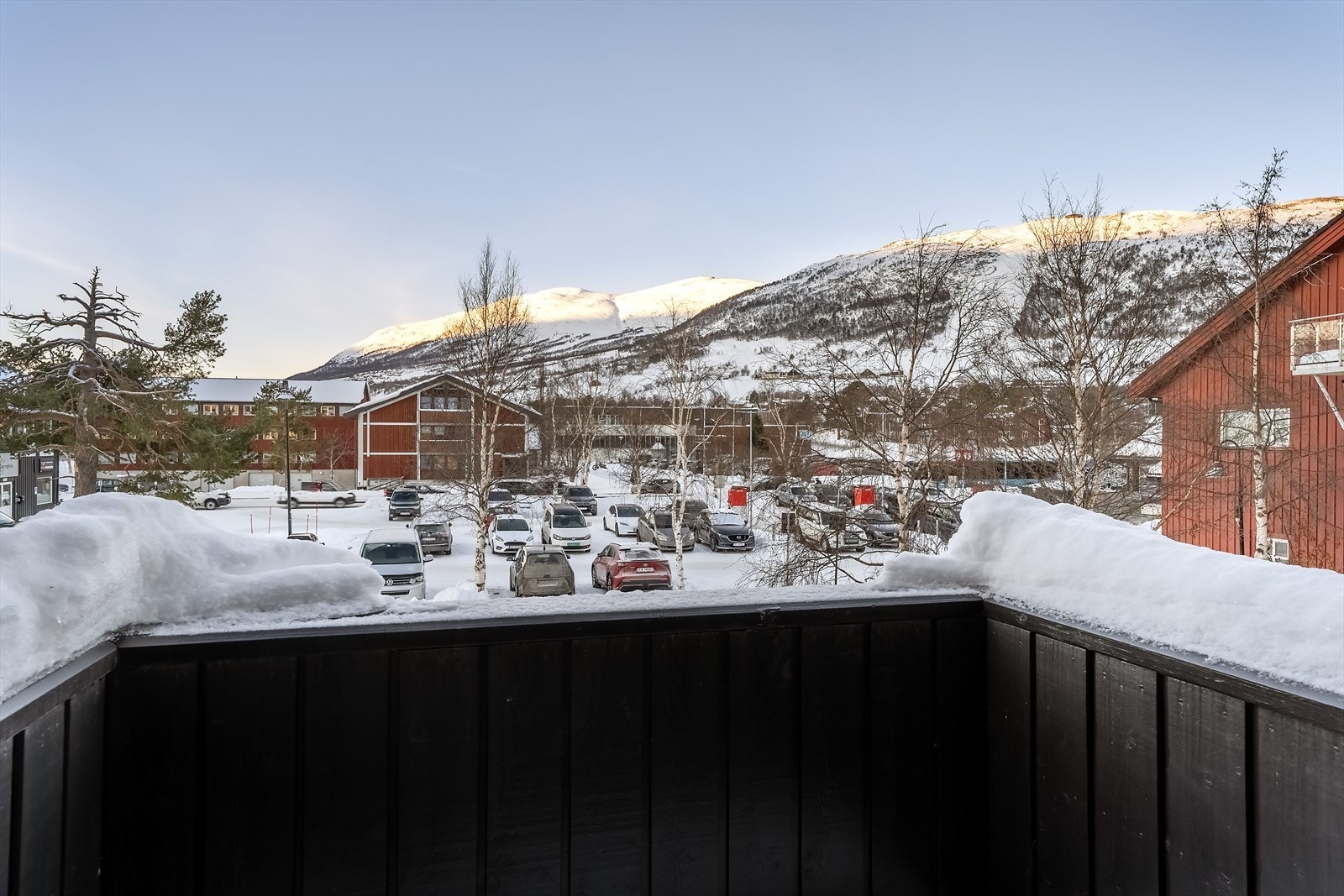 Utsikt fra balkong (2. etasje) Galleribilde