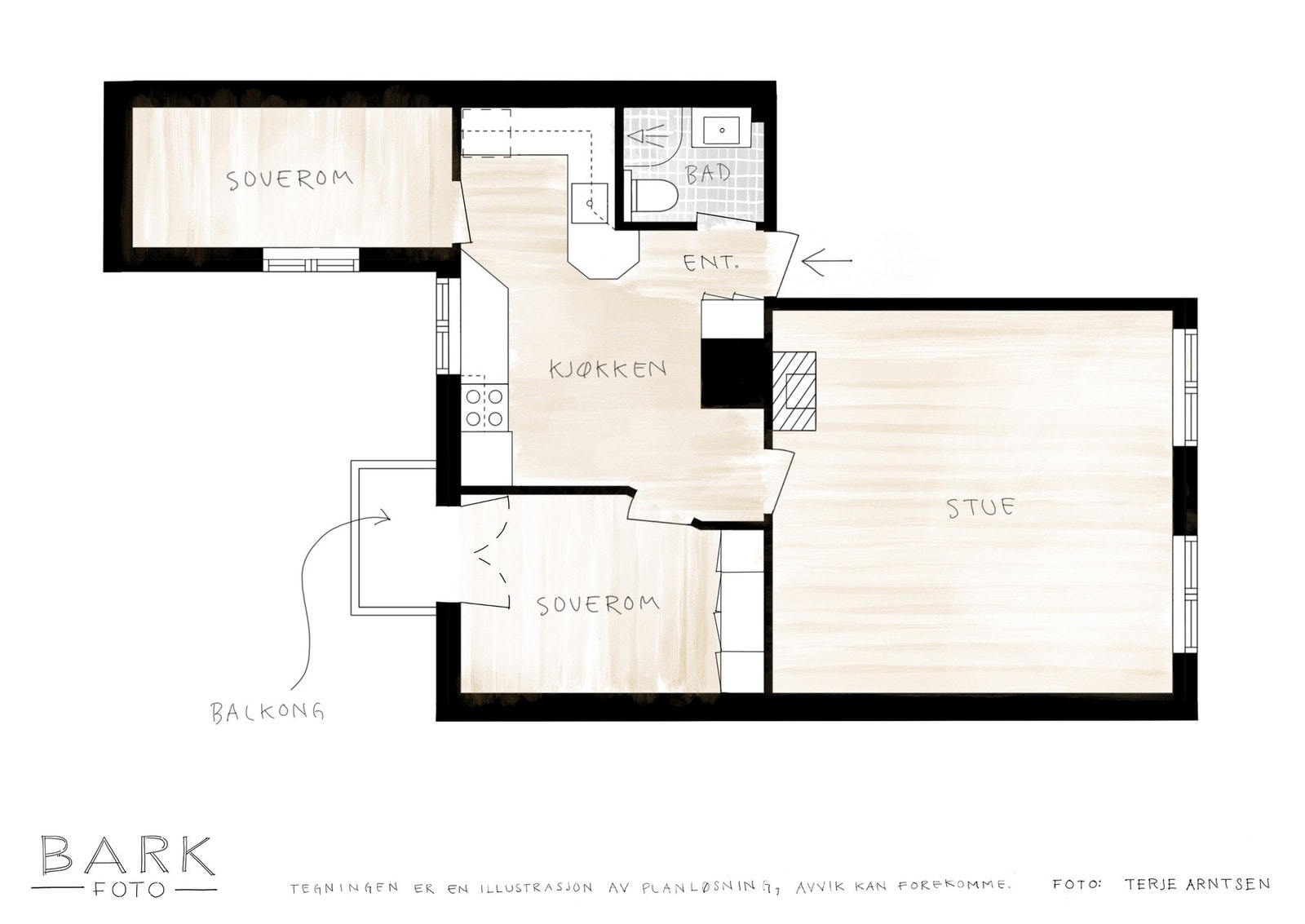 - Planløsning - Galleribilde