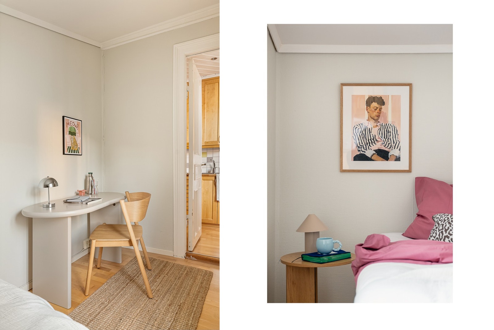 - Fin plass til skrivebord eller garderobe - Galleribilde