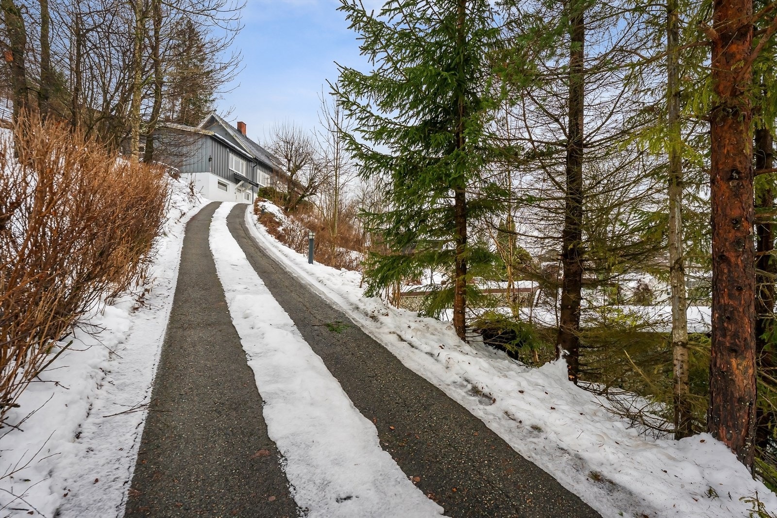 Varmekabler gir snøfri adkomst også på vinteren Galleribilde