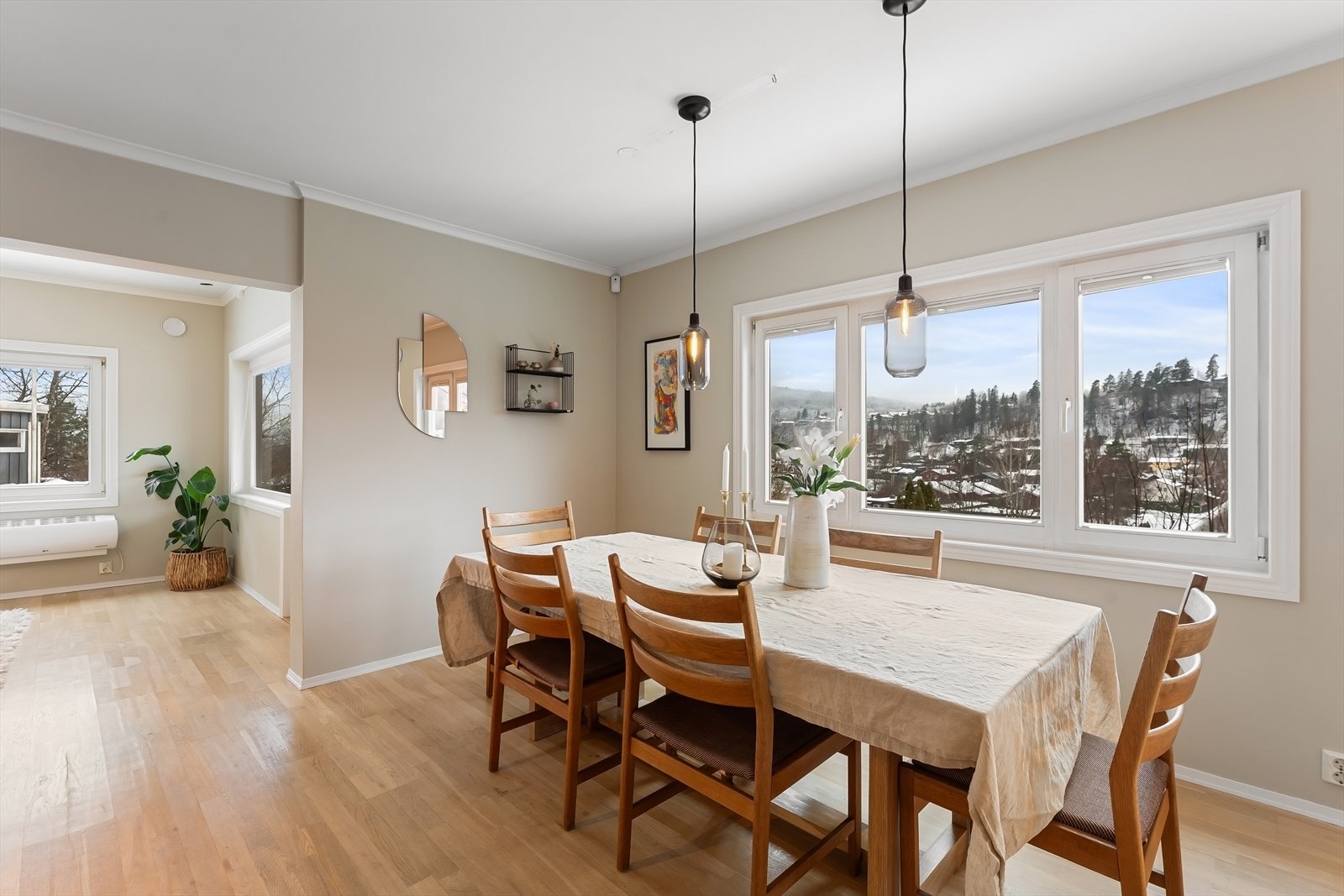 Lys og fin utsikt Galleribilde