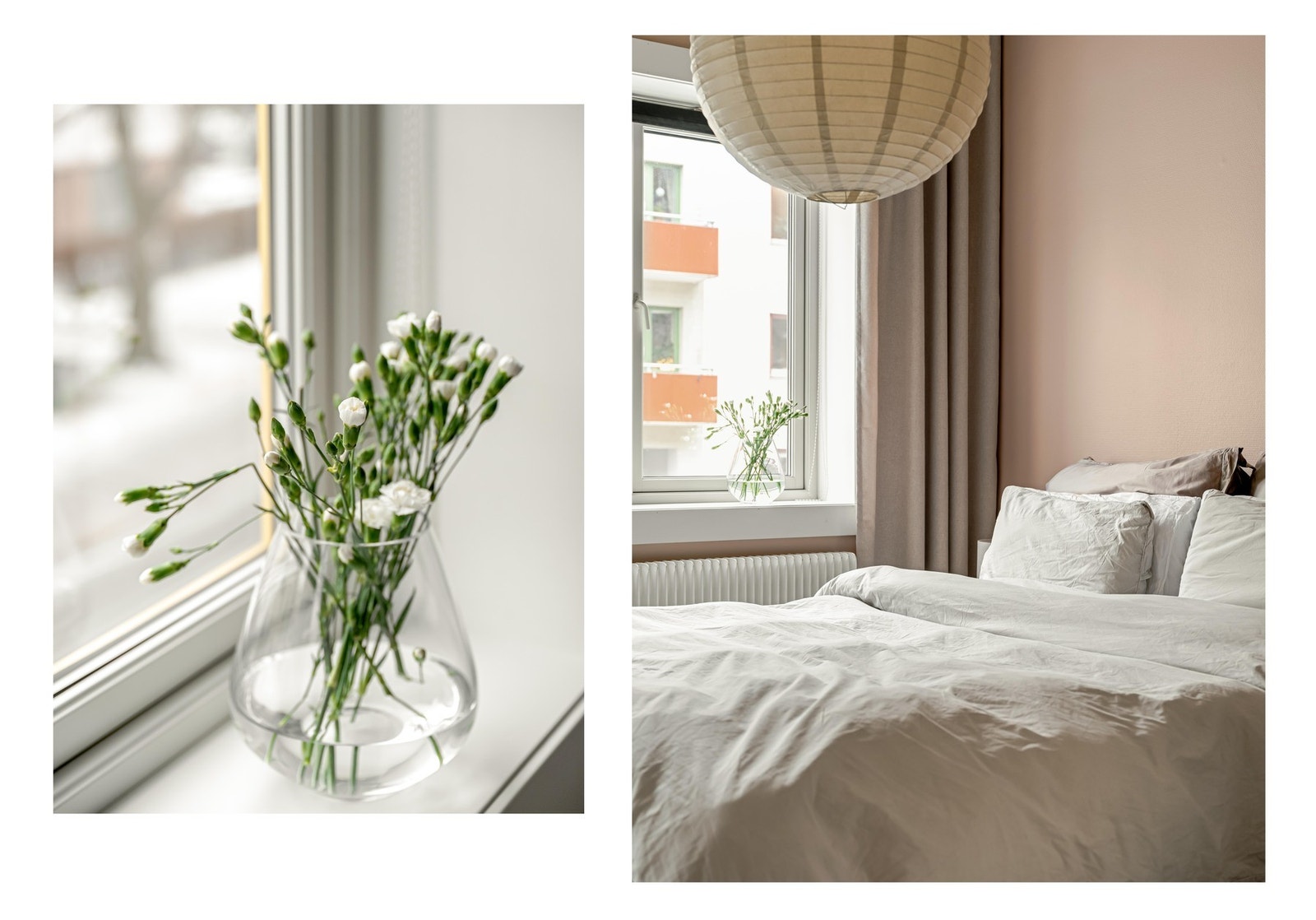 Soverommet vender ut mot en rolig og trafikkstille gate. Galleribilde