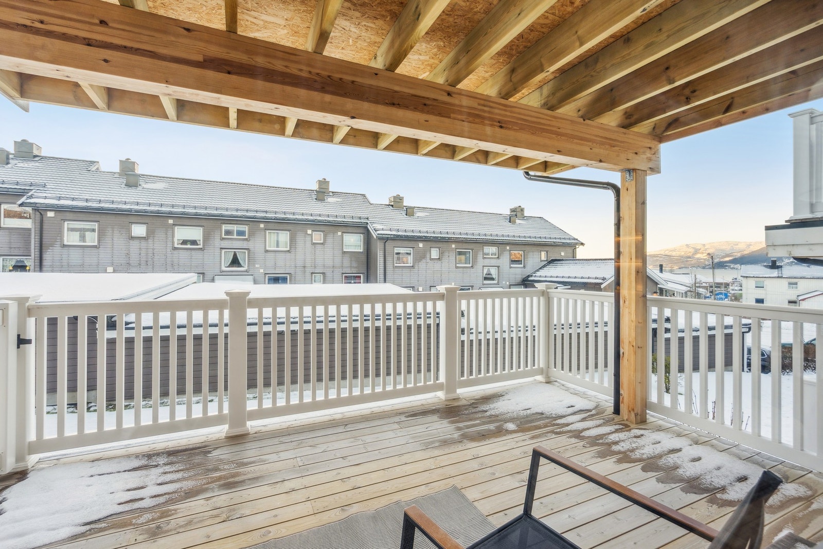 Balkong på ca. 12 m2. Galleribilde