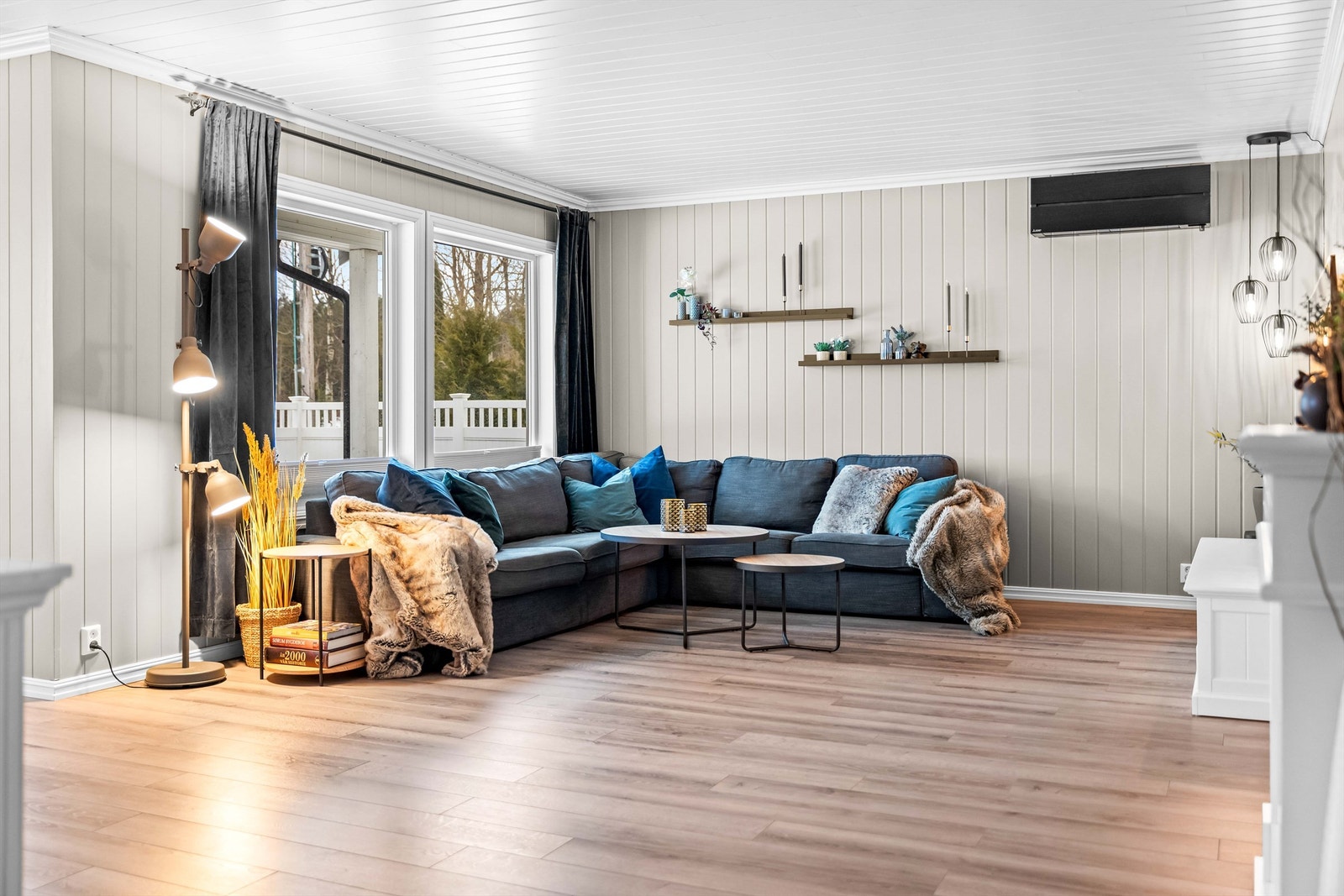 Her kan du samle hele familien til koselige filmkvelder og gode samtaler. Galleribilde