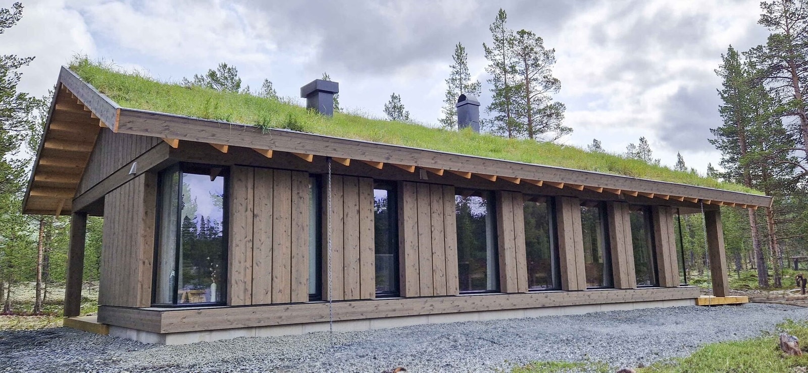 Nyoppført og innflyttingsklar hytte i Sjodalen Fjellgrend Galleribilde