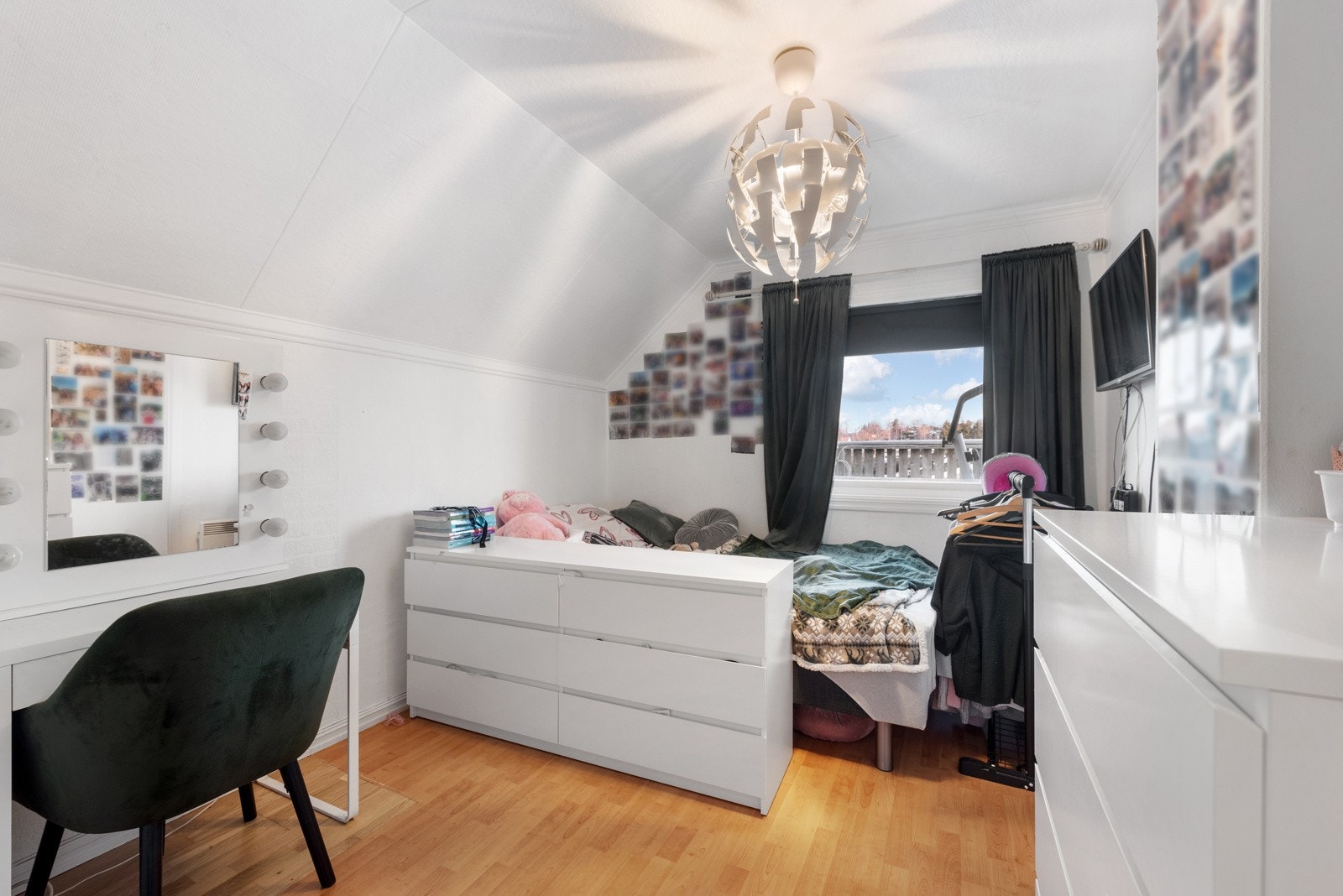 Leiligheten har 2 soverom Galleribilde