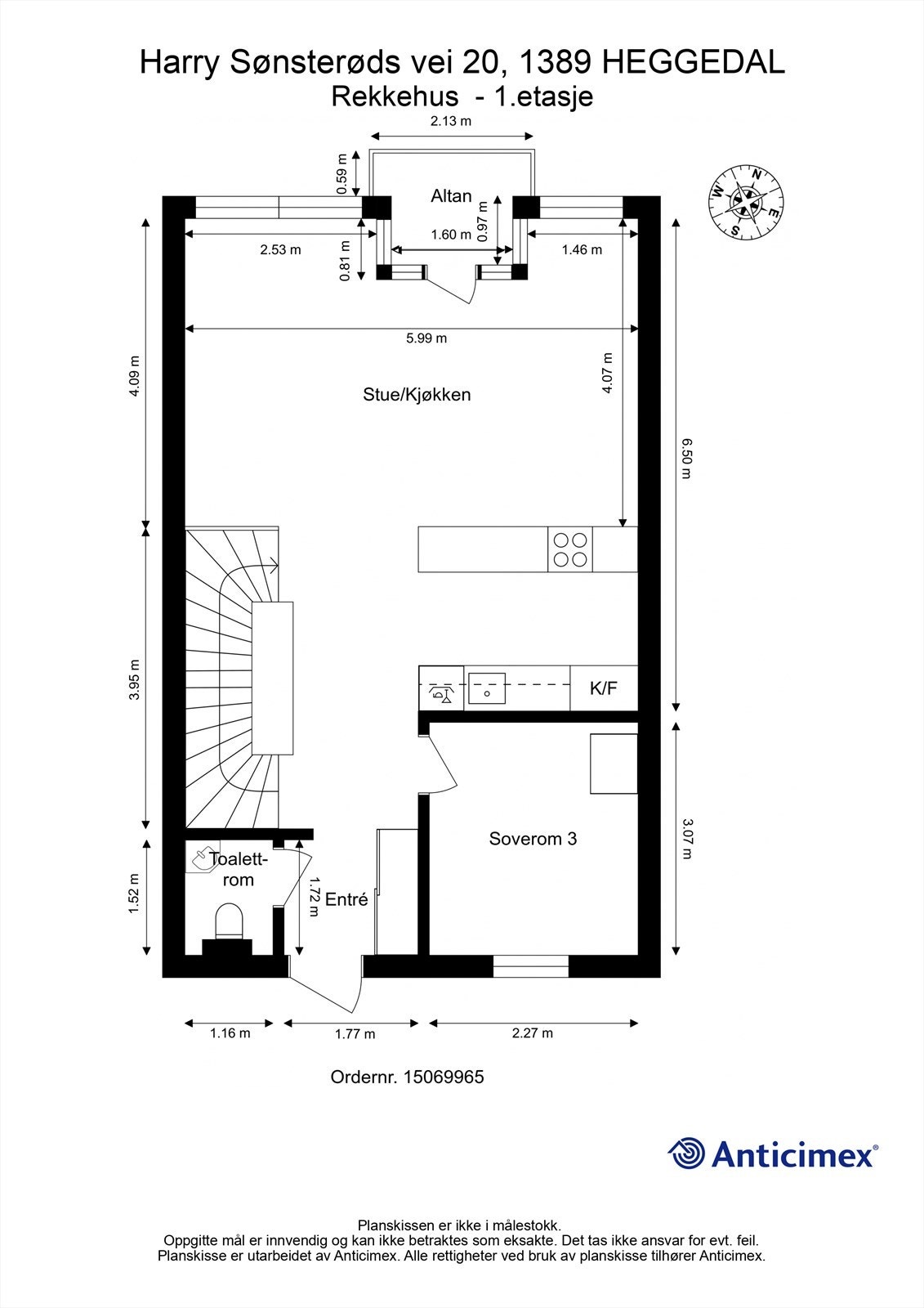 Plantegning 1.etasje. Galleribilde