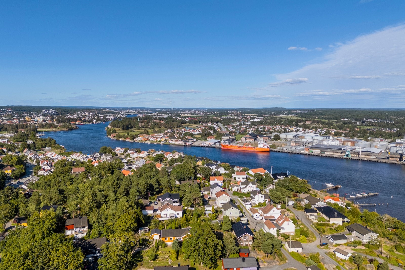 Dronefoto Galleribilde