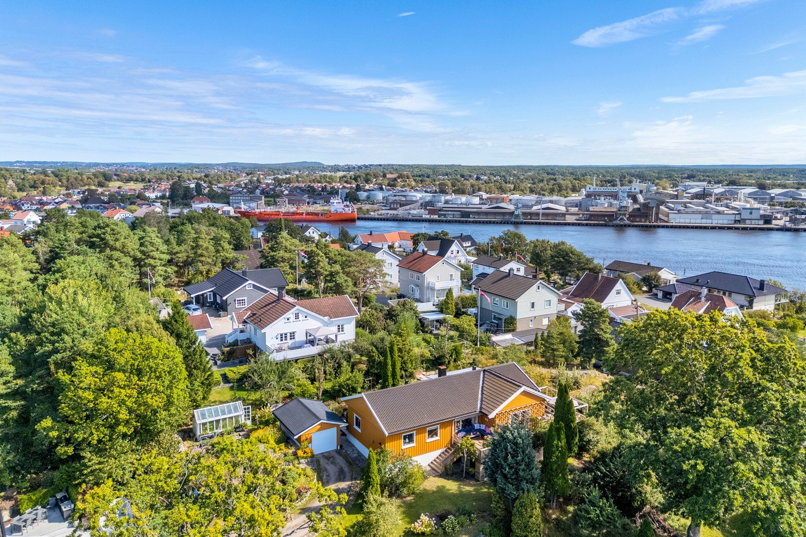 Dronefoto Galleribilde