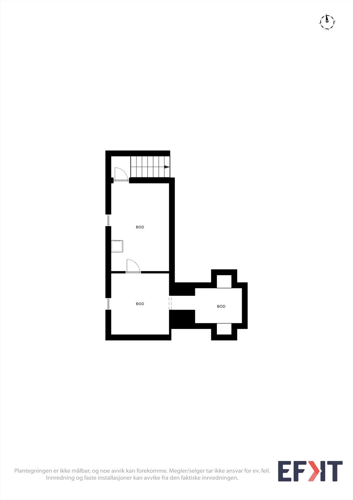 Plantegning kjeller Galleribilde