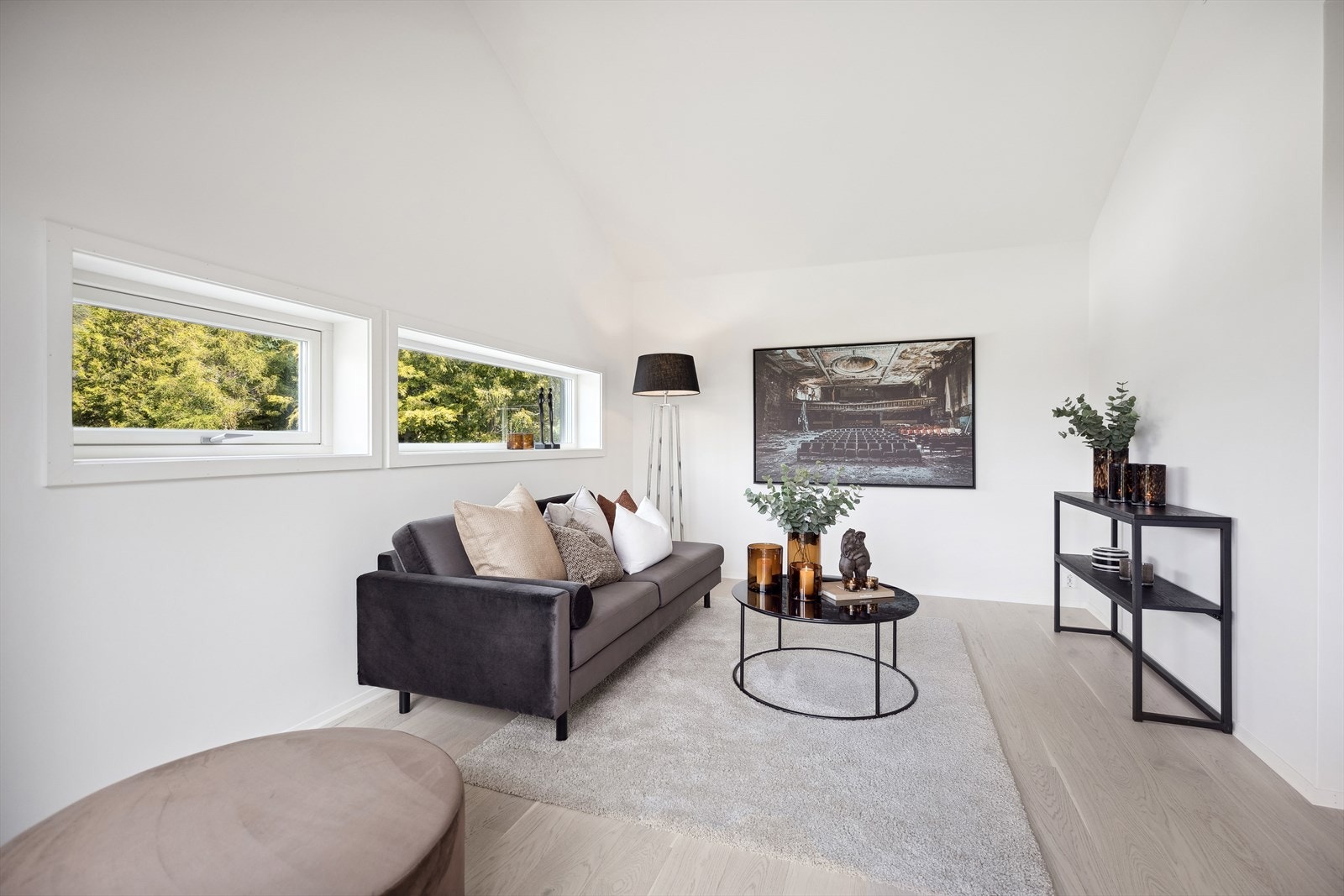 Aktive familier trenger ofte en stue nr 2. Galleribilde