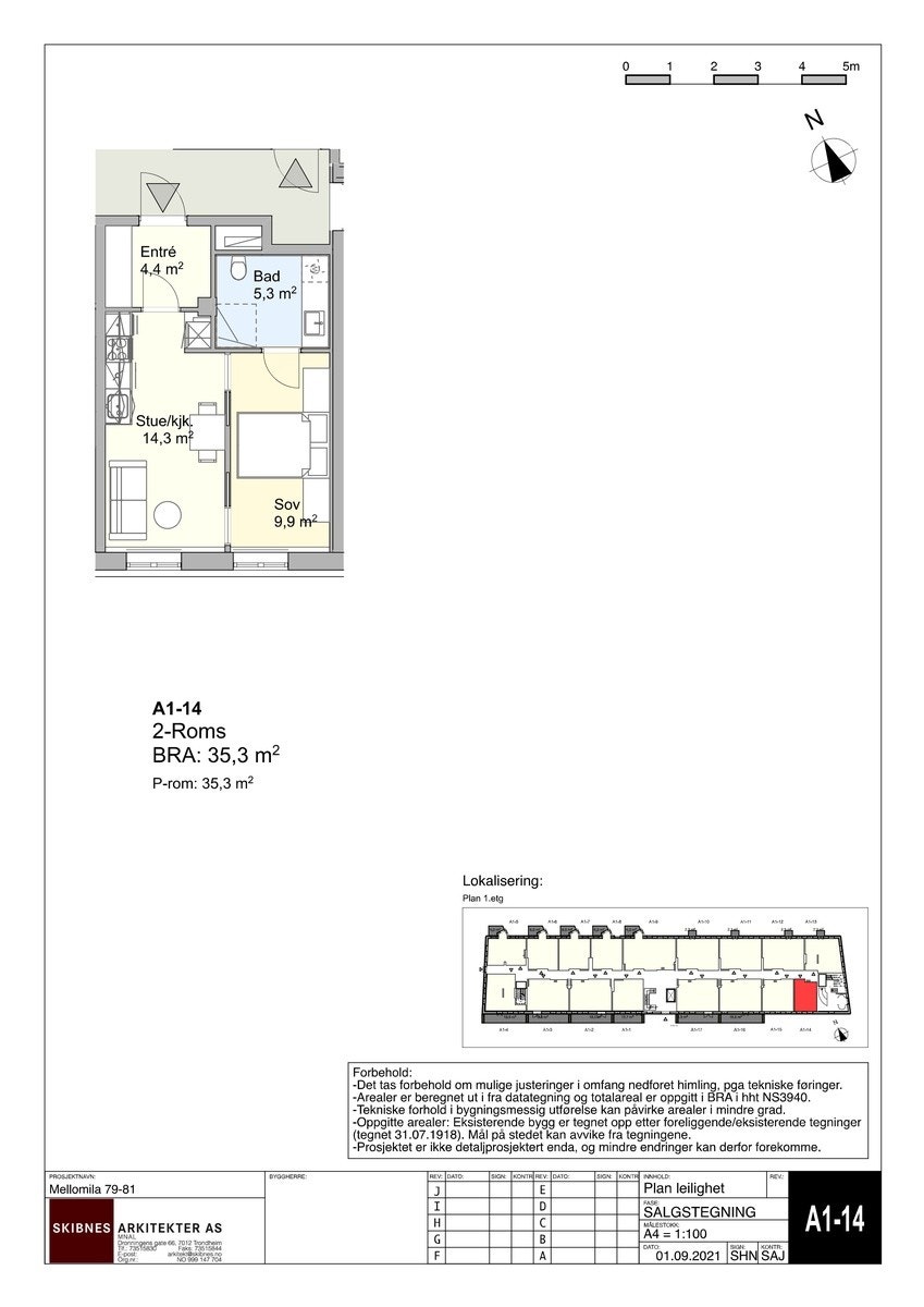 Smart planløsning Galleribilde