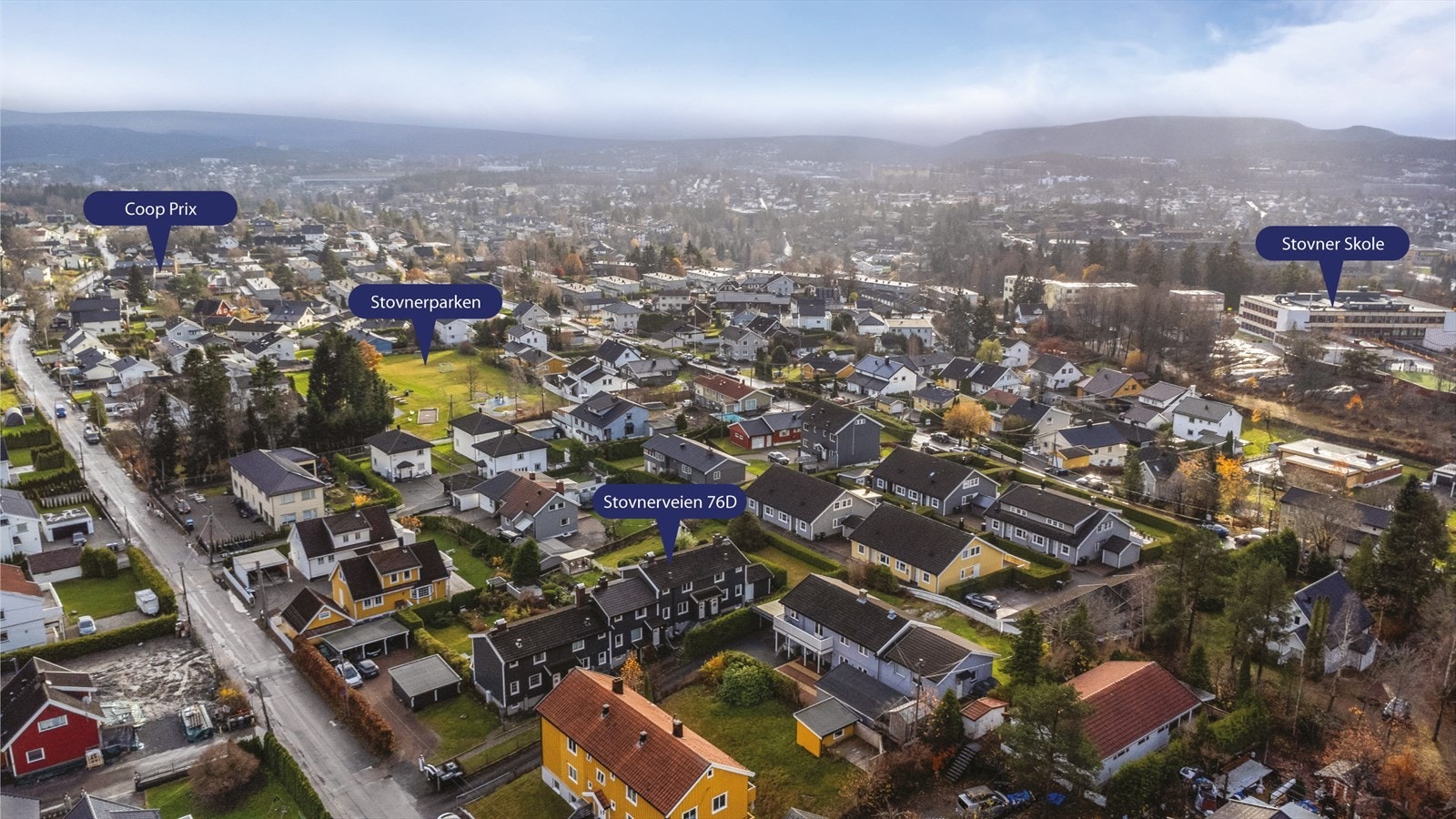 Boligen ligger en kort gage fra Coop prix, Stovner parken og Stovner skole Galleribilde