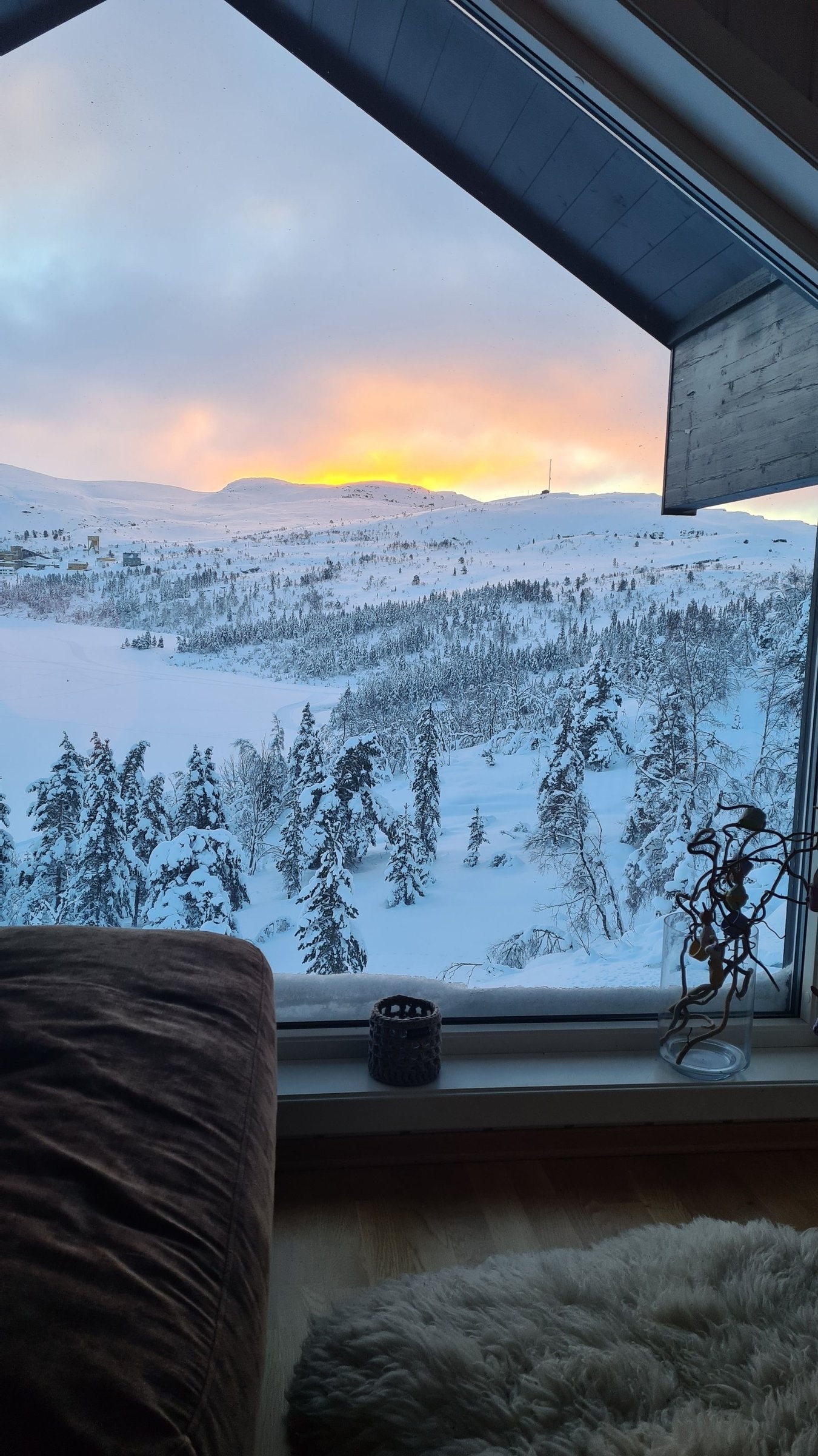 Utsikt fra hemsen Galleribilde