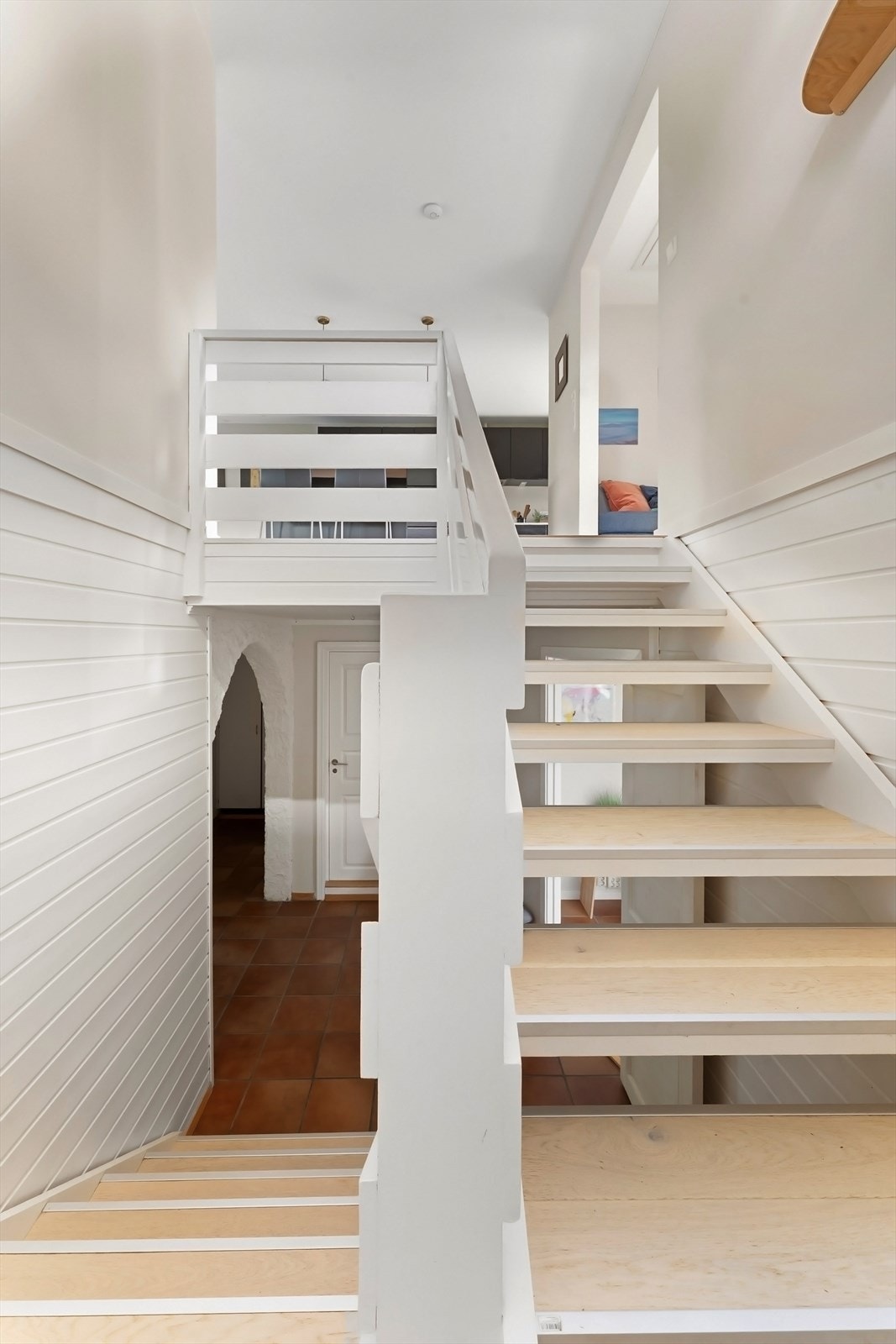 Trappeområdet ble også pusset opp i 2019. Galleribilde