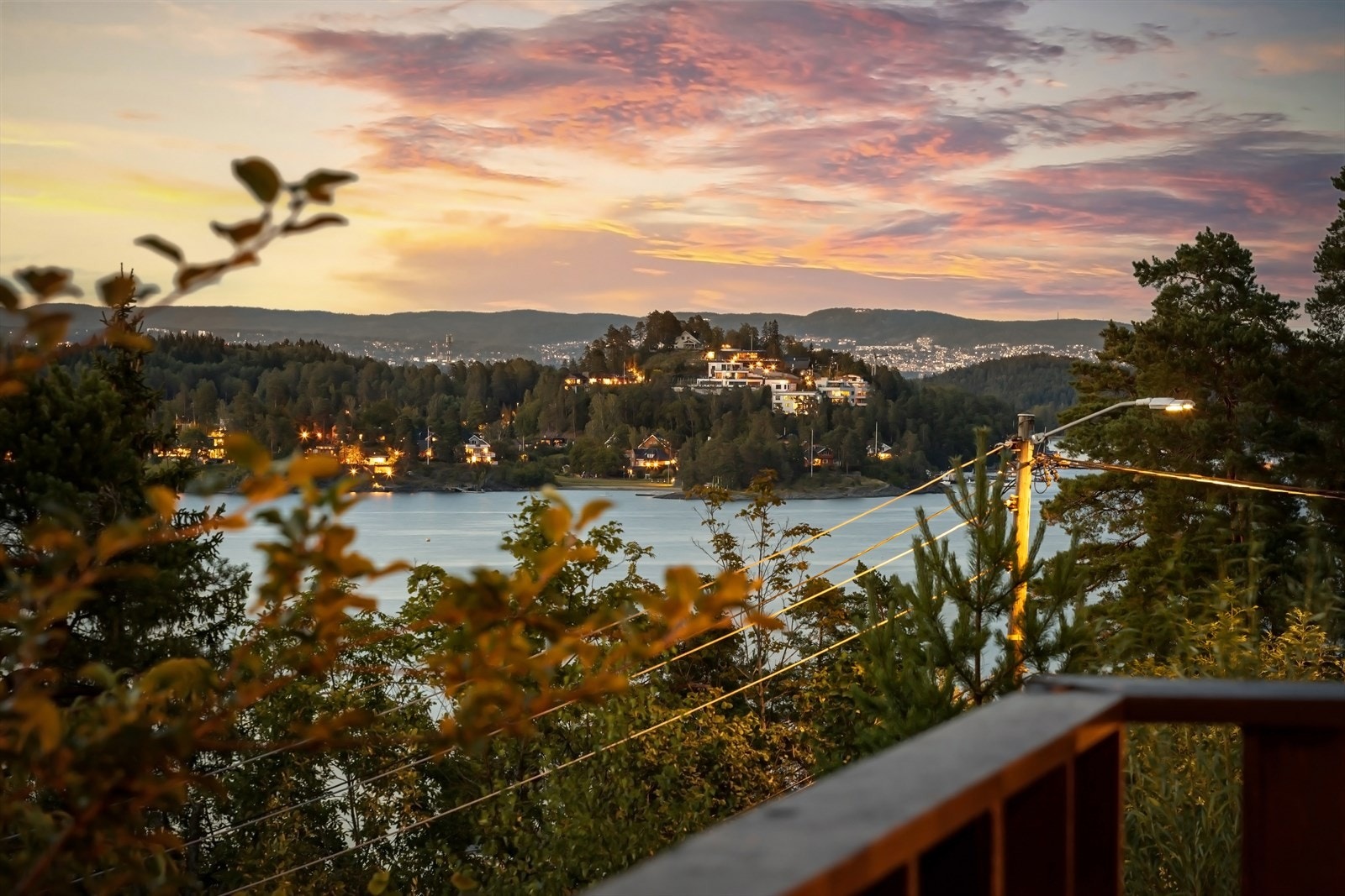 Flott utsikt. Galleribilde