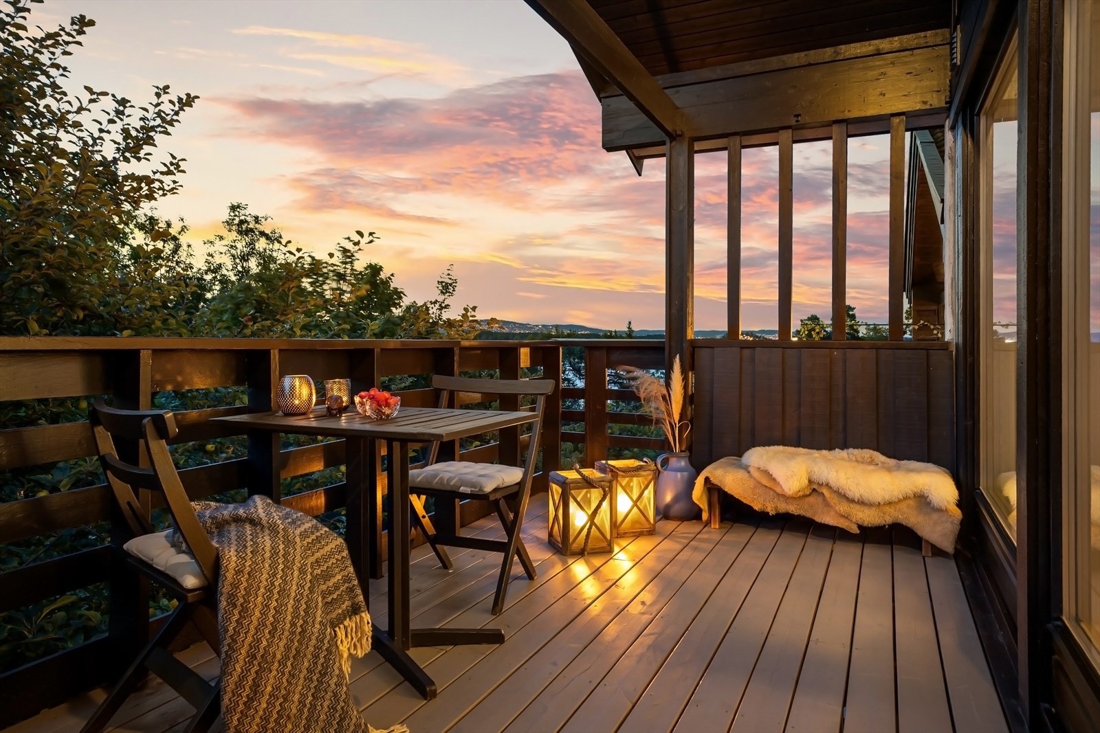 Overbygd veranda på totalt 49 kvm. Galleribilde