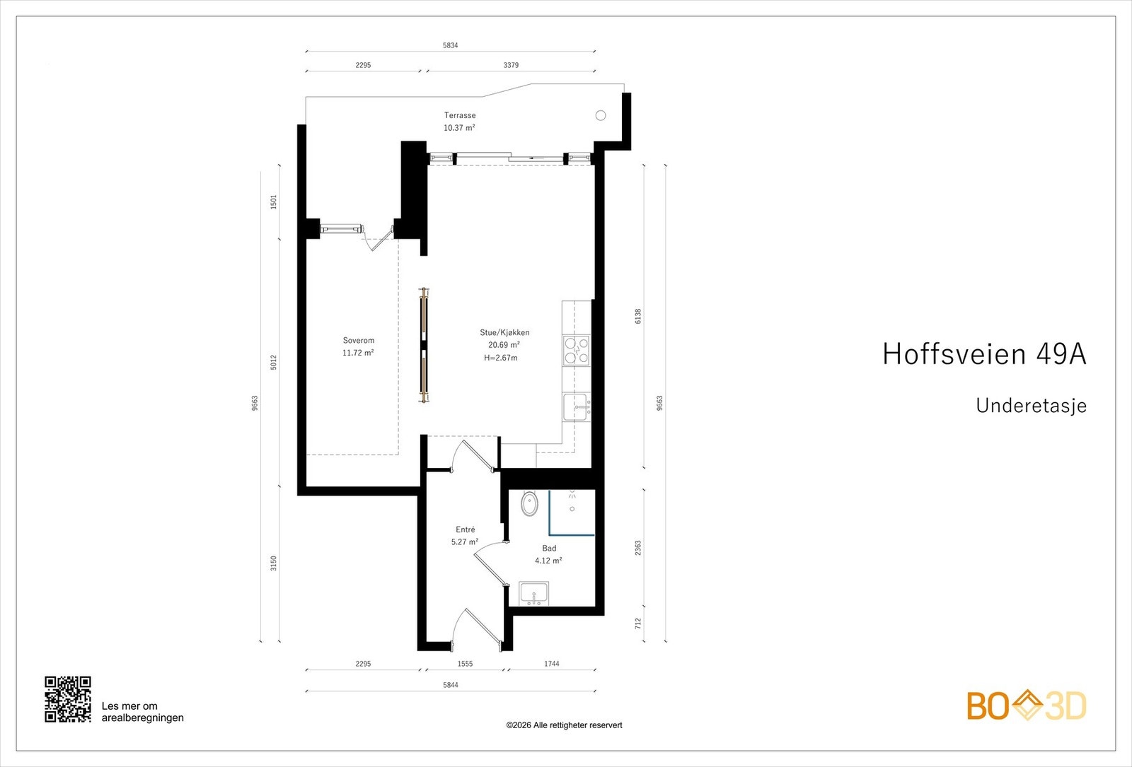 Planskisse Galleribilde