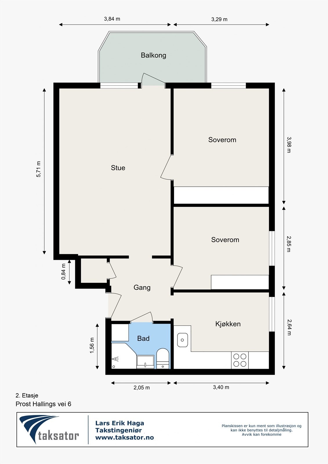 Plantegning. I tillegg medfølger bod i kjeller og på loft. Galleribilde