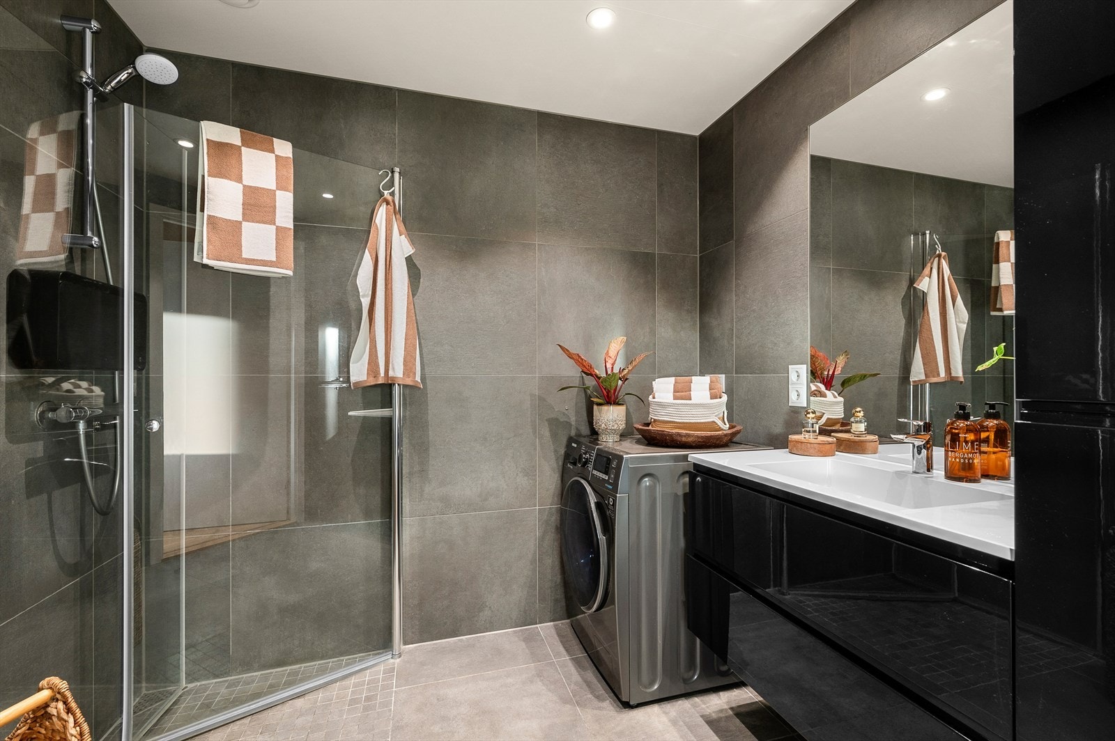 Badet fremstår i pen stand, og har fått totalvurdering TG 1 av takstmann Galleribilde