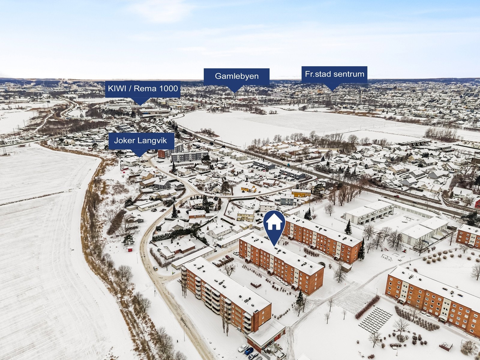 Leiligheten i Theodor Kollers vei har en sentral beliggenhet på Haugsten, et rolig og etablert boligområde på Østsiden. Kort vei til bl.a. Joker og Gamlebyen med gratisferge over til sentrum Galleribilde