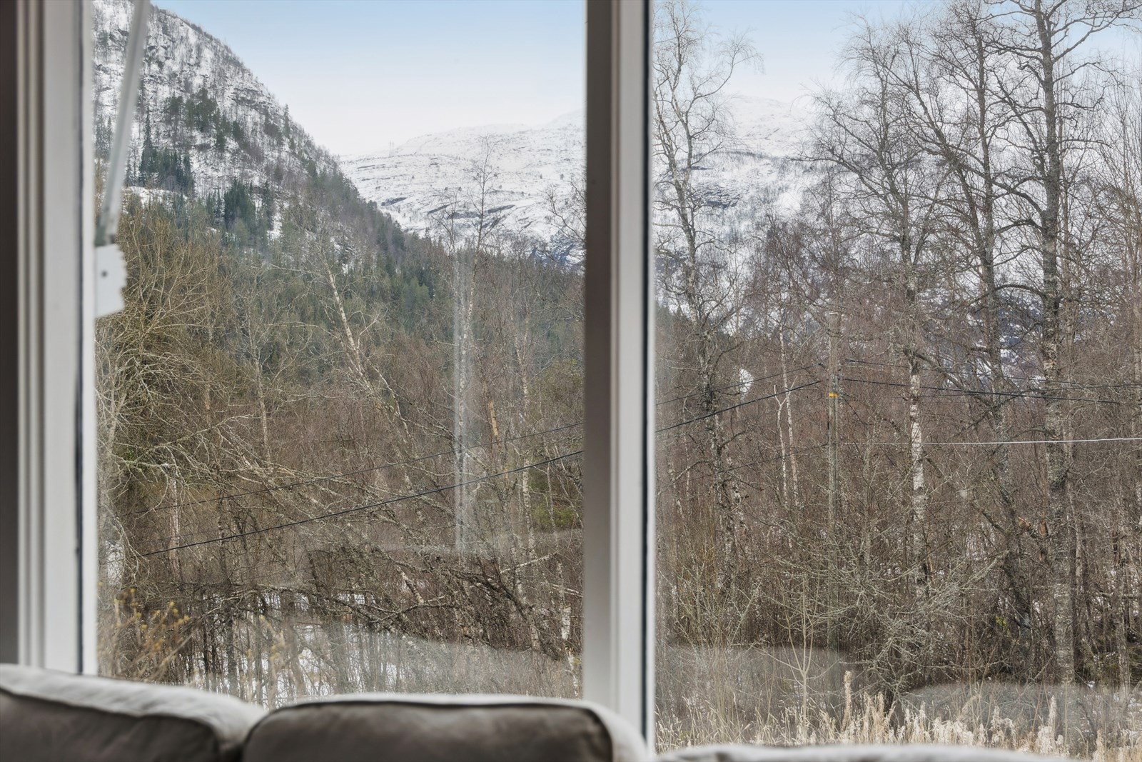Utsikt fra stuen. Galleribilde