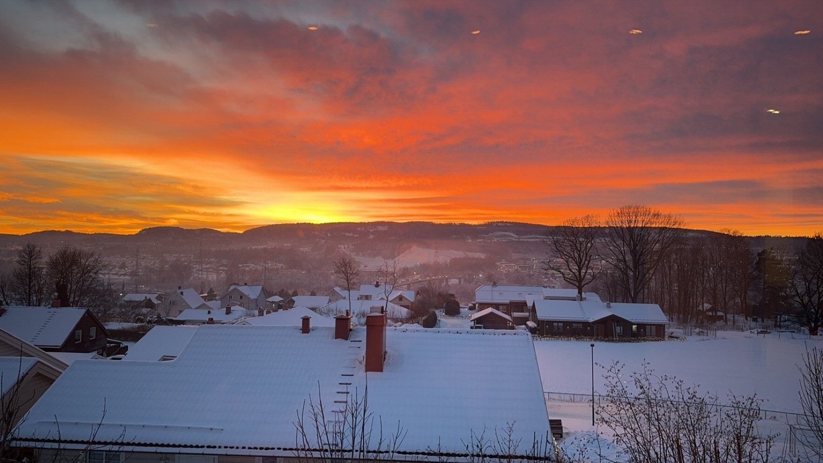 Utsikt fra stue Galleribilde