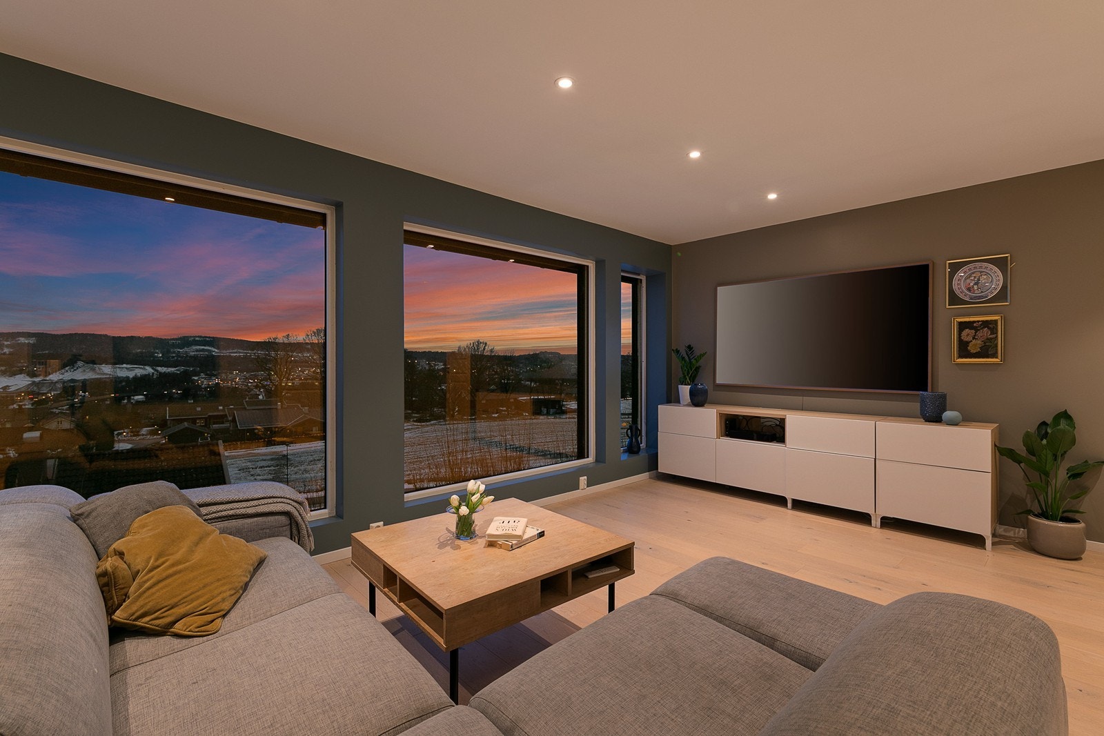 Kveldsbilde Galleribilde