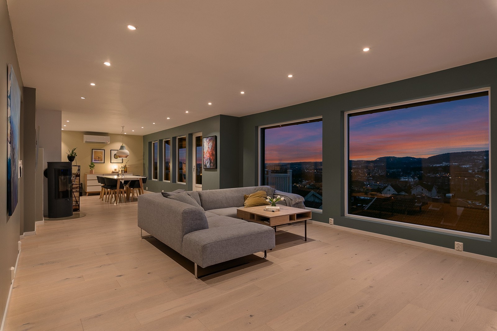 Kveldbilde Galleribilde