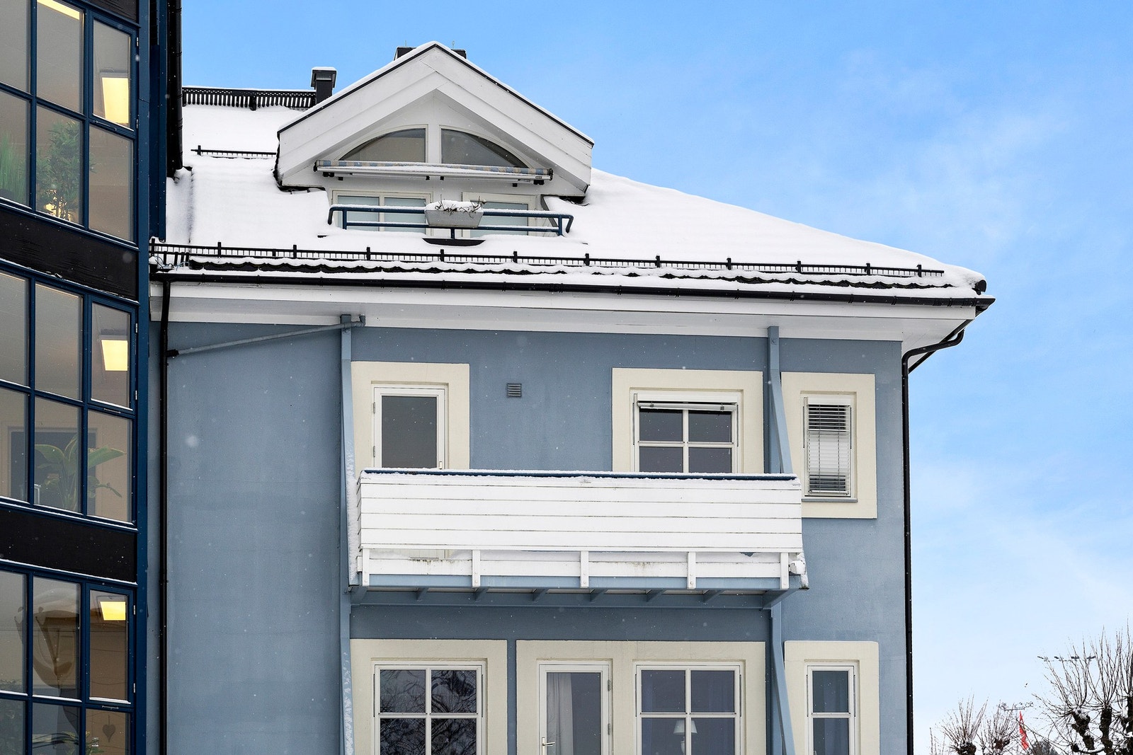 Fasadebilde. Galleribilde