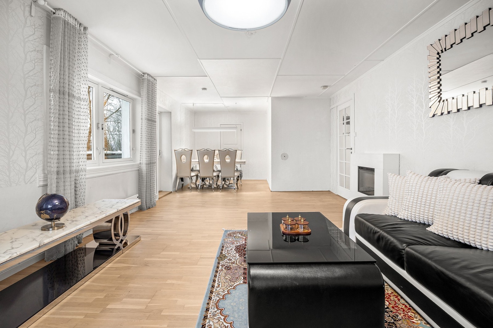 God plass til å innrede med soner - En sosial familiebolig Galleribilde