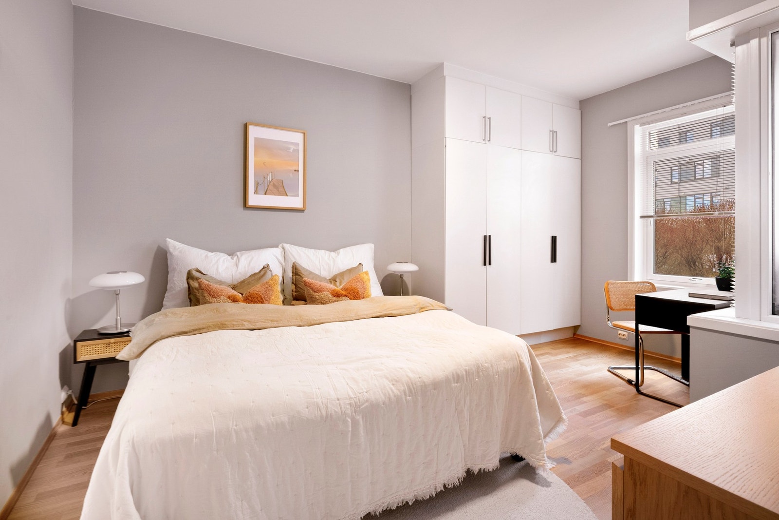 Leiligheten har to soverom av gode størrelser Galleribilde