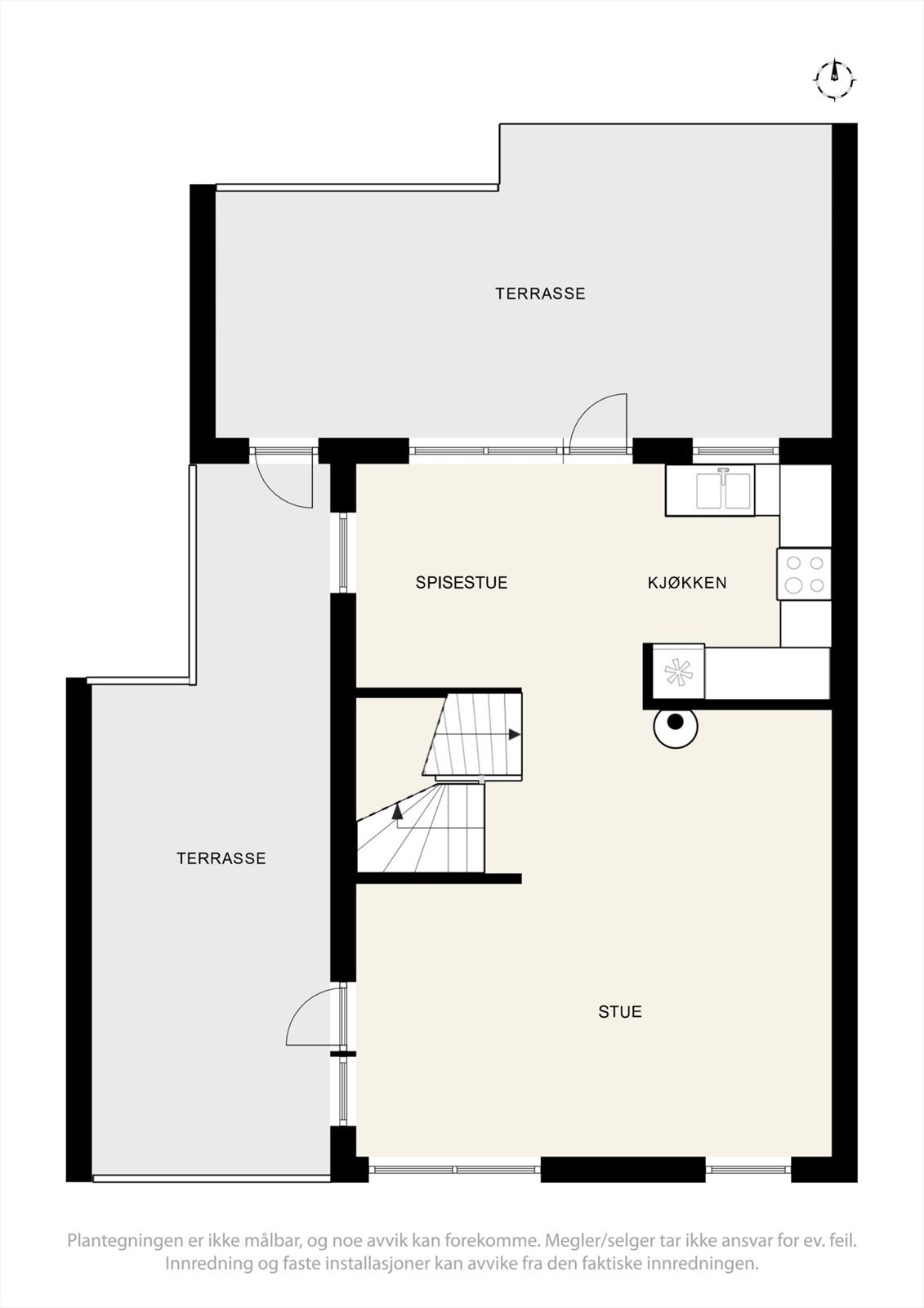 Plantegning. Galleribilde