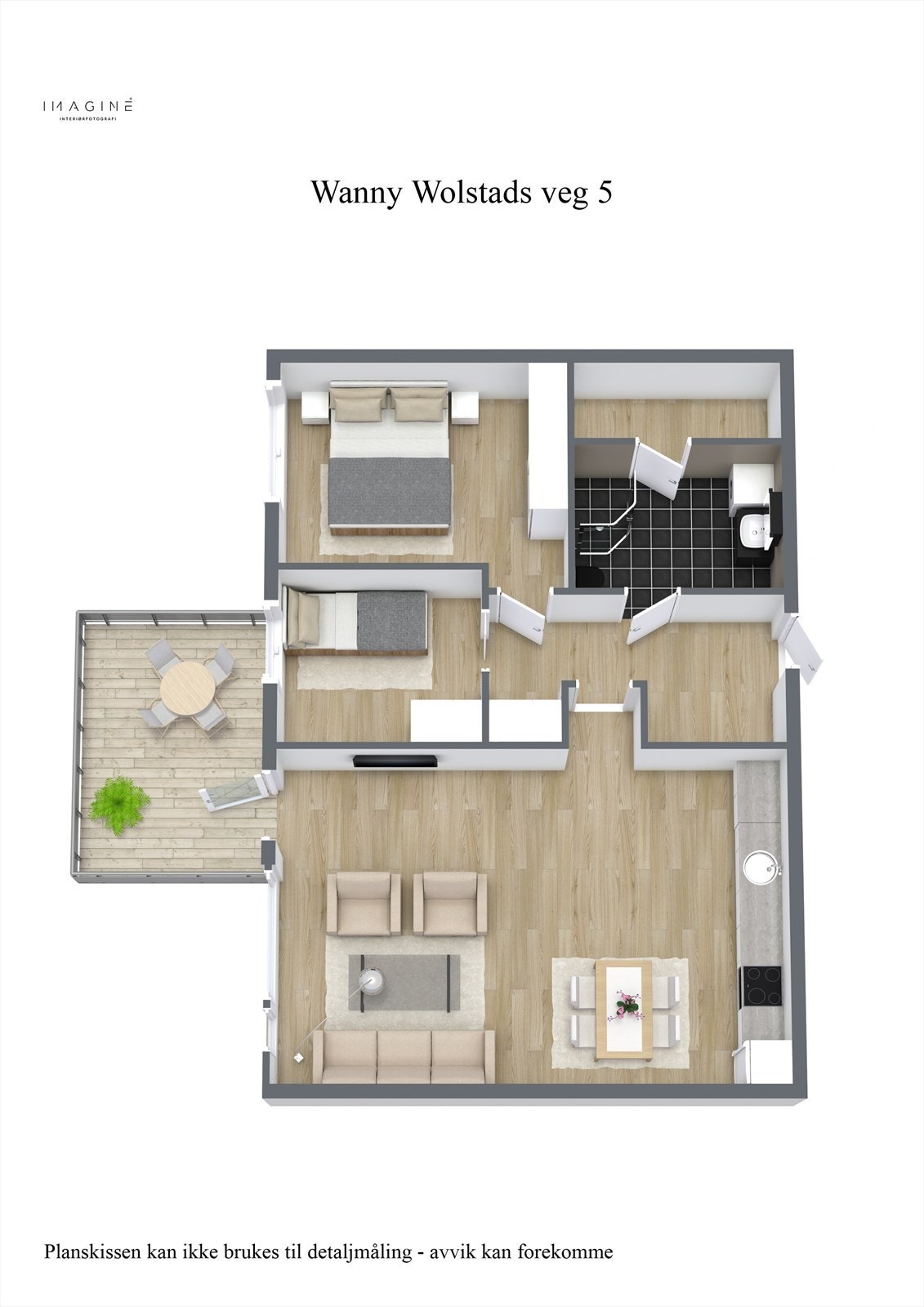 Wanny Wolstads veg 5 - 3D Galleribilde