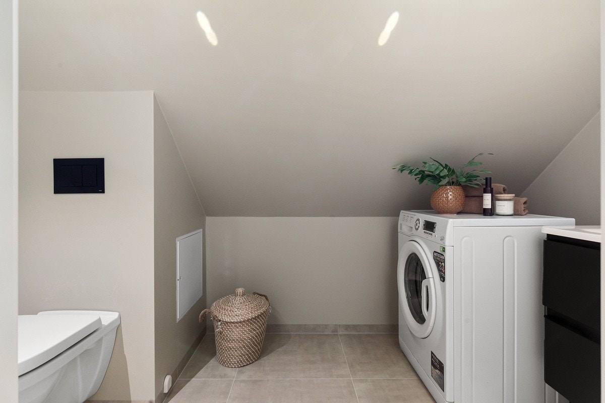 Nyoppusset bad og WC-rom Galleribilde