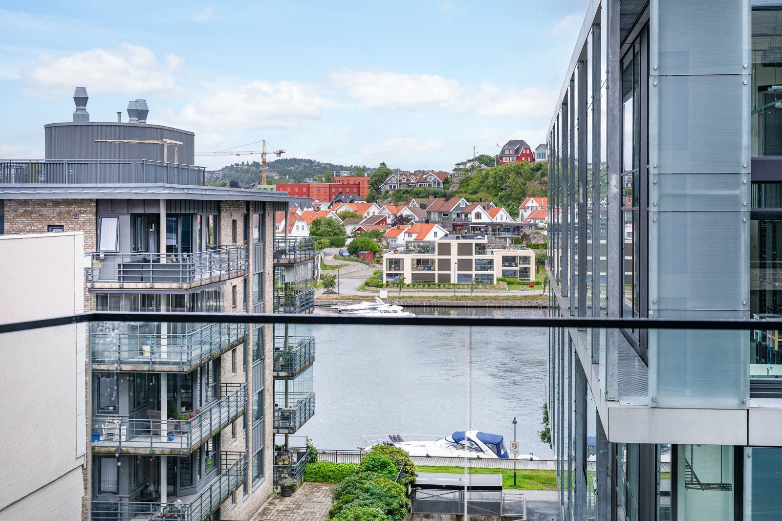 Utsikt fra balkong ut fra soverom! Galleribilde