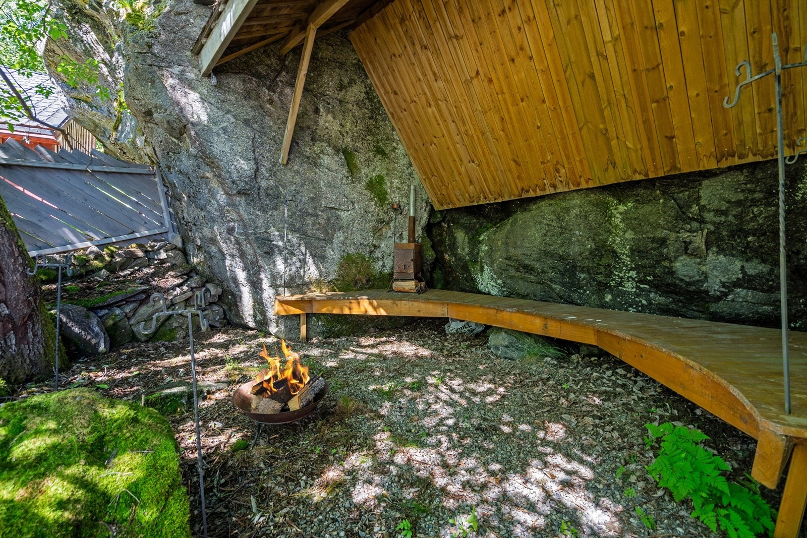 Uteområde sommer Galleribilde