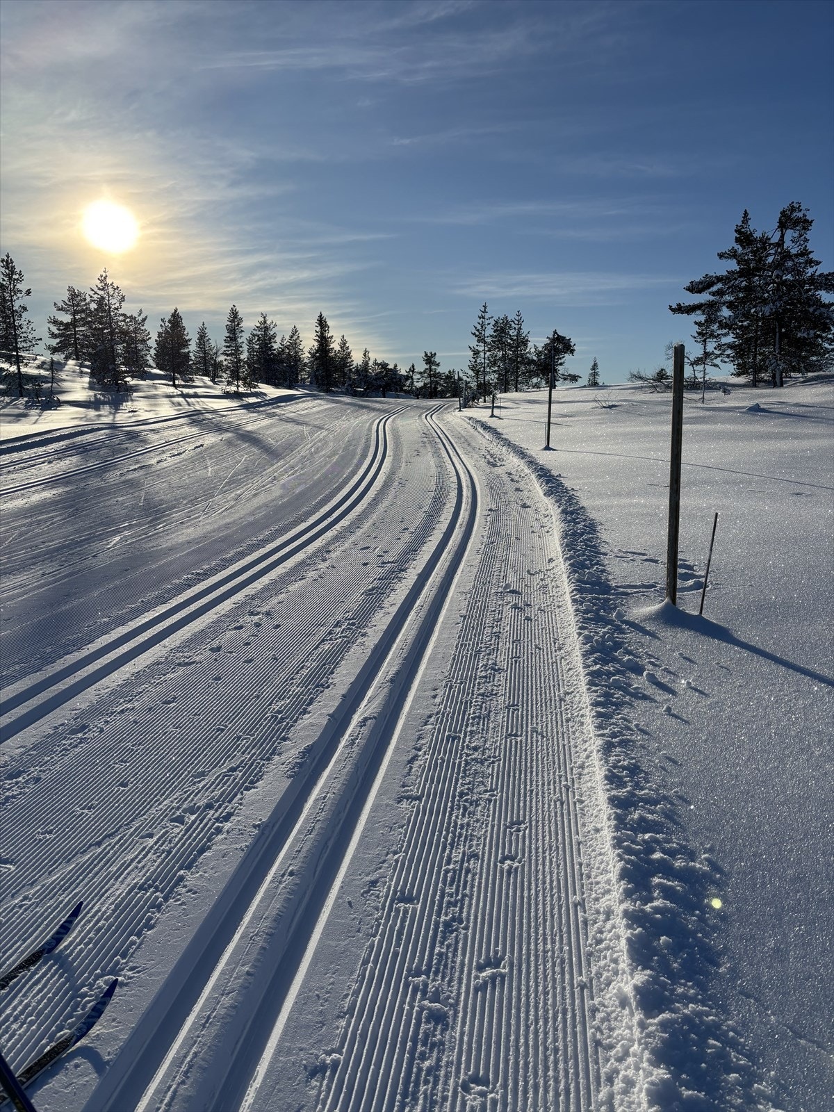 Blefjell kan friste med milevis preparerte skiløyper! Galleribilde