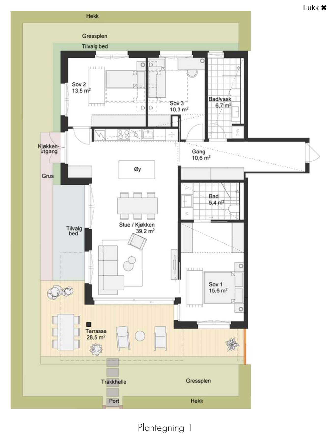 Planløsning Galleribilde